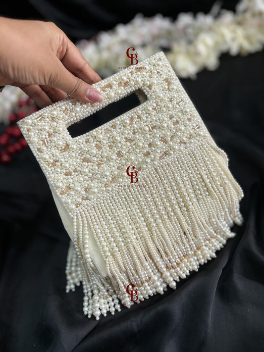 Mahira Pearl Clutch - Colors
