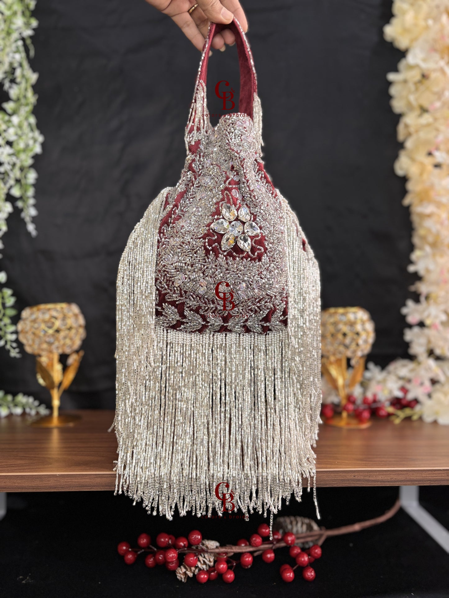 Long Tassels Potli