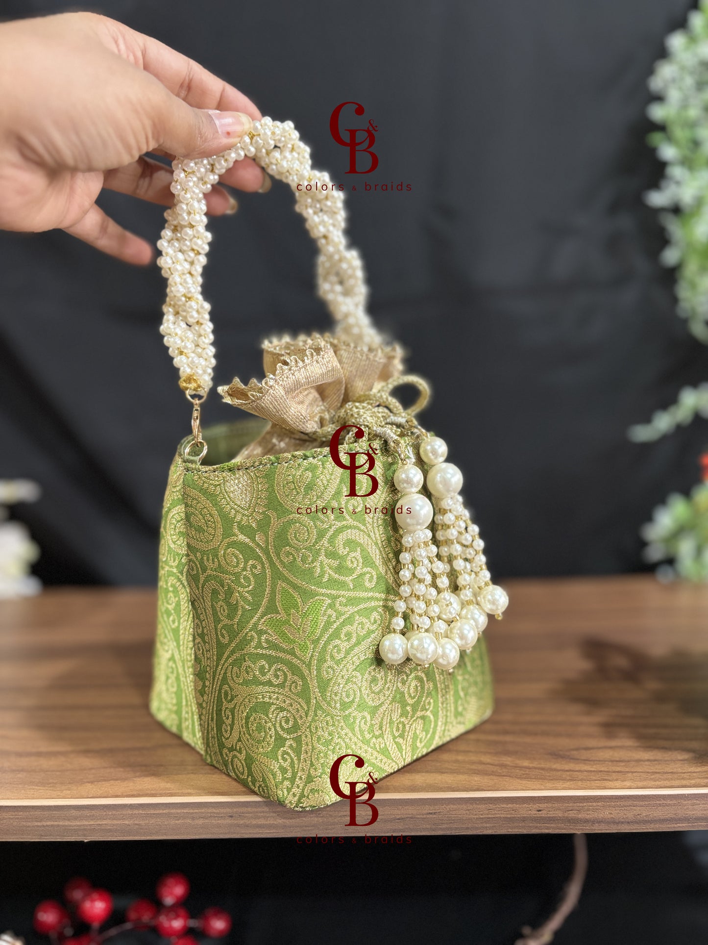Banarasi Potli Bucket Bag