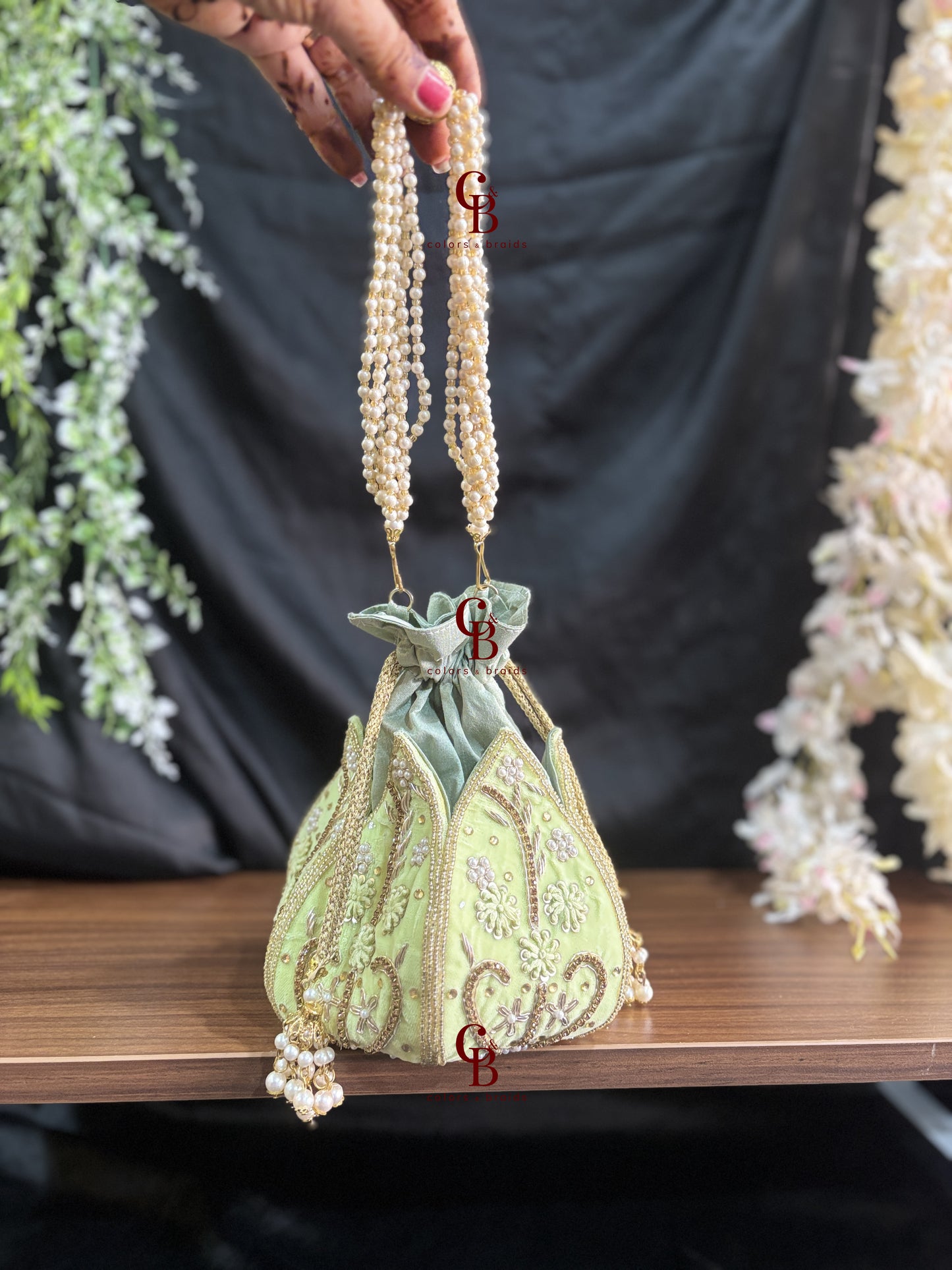Flower Lotus Potli