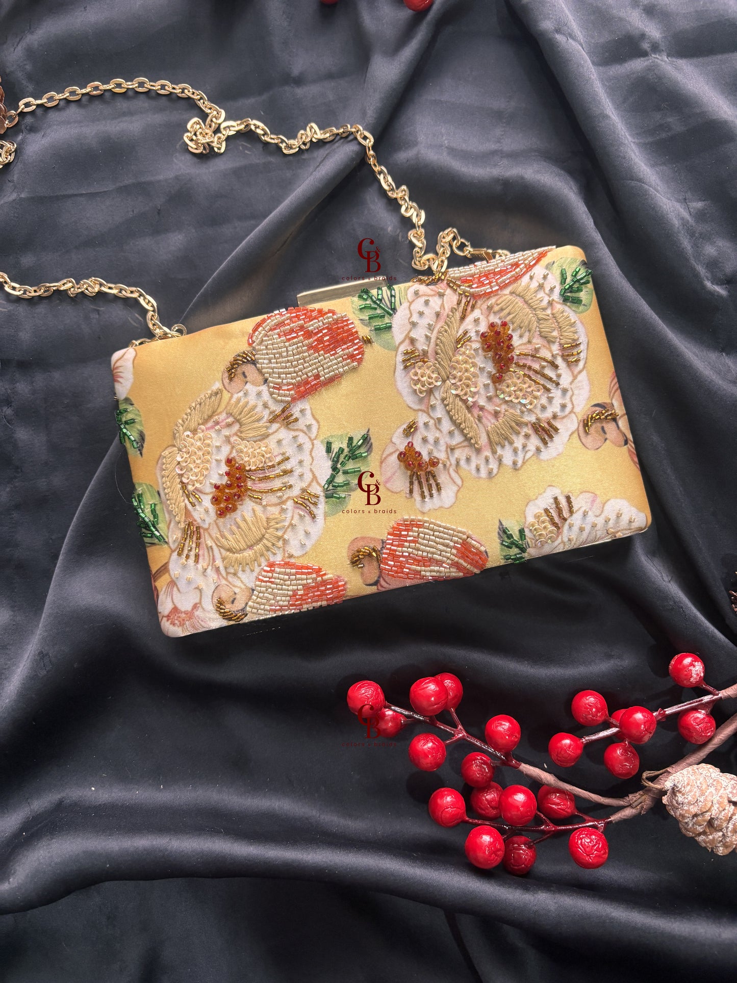 Taru Yellow Clutch