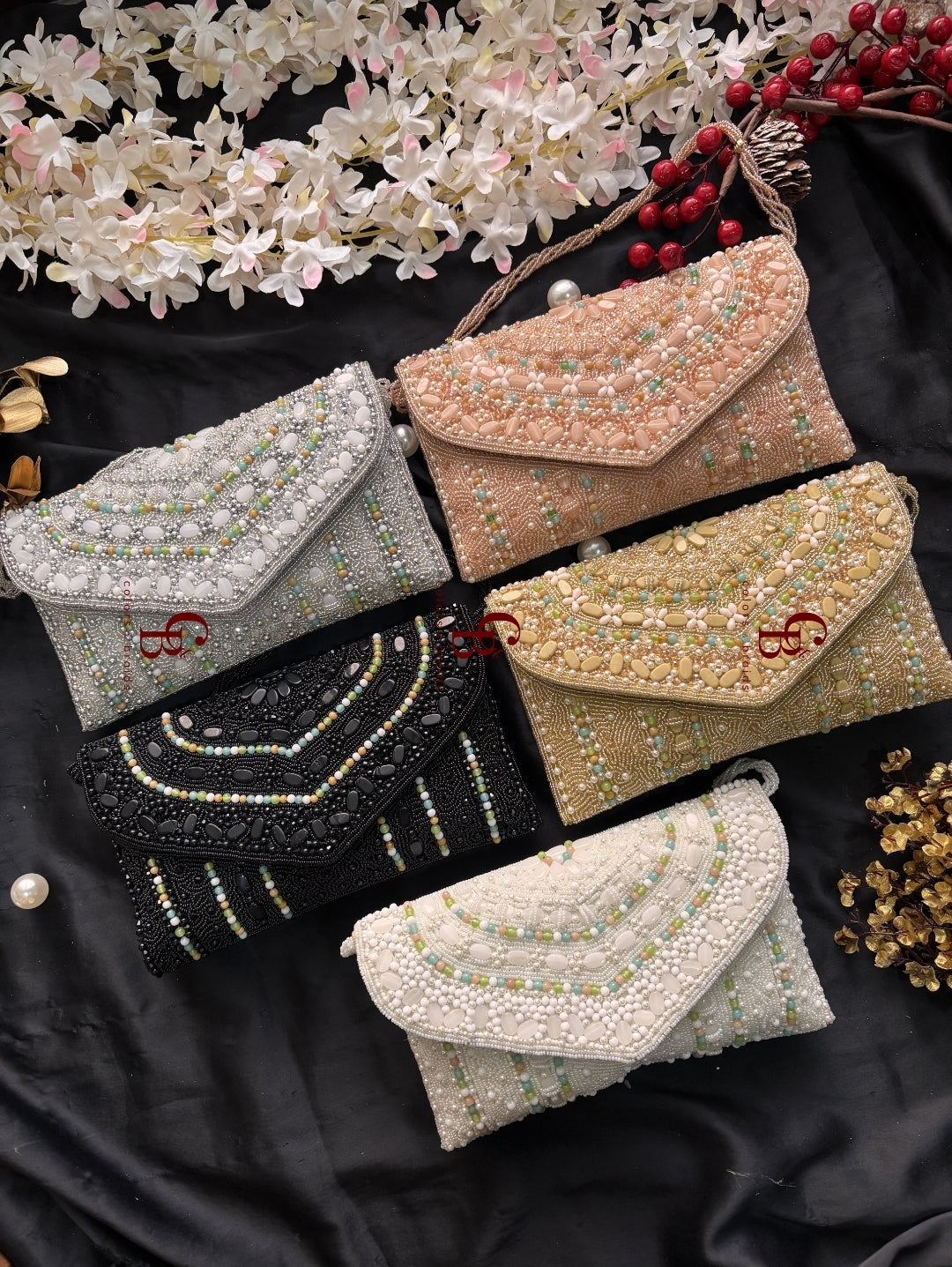 Viha Multi stone Envelope Flap