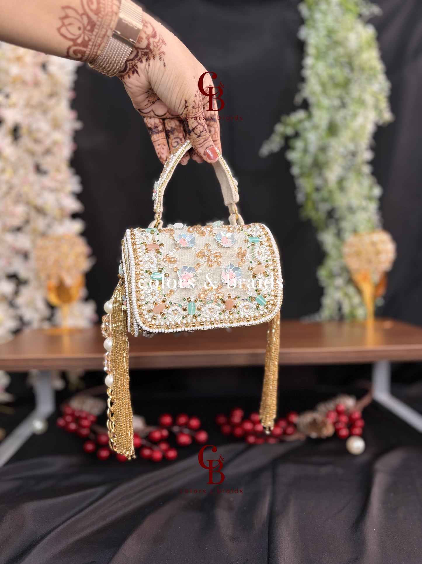 Drum Pastel Cylindrical Bag