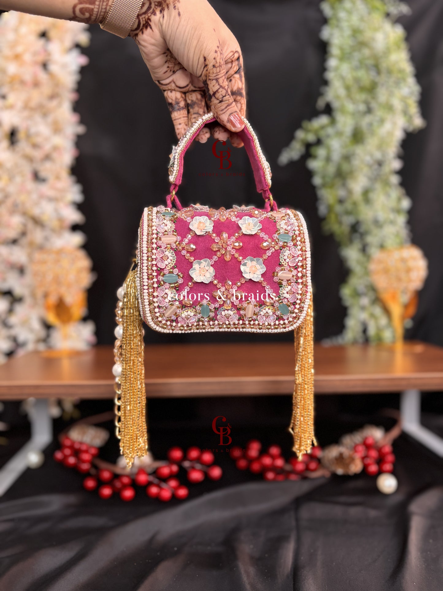 Drum Pastel Cylindrical Bag