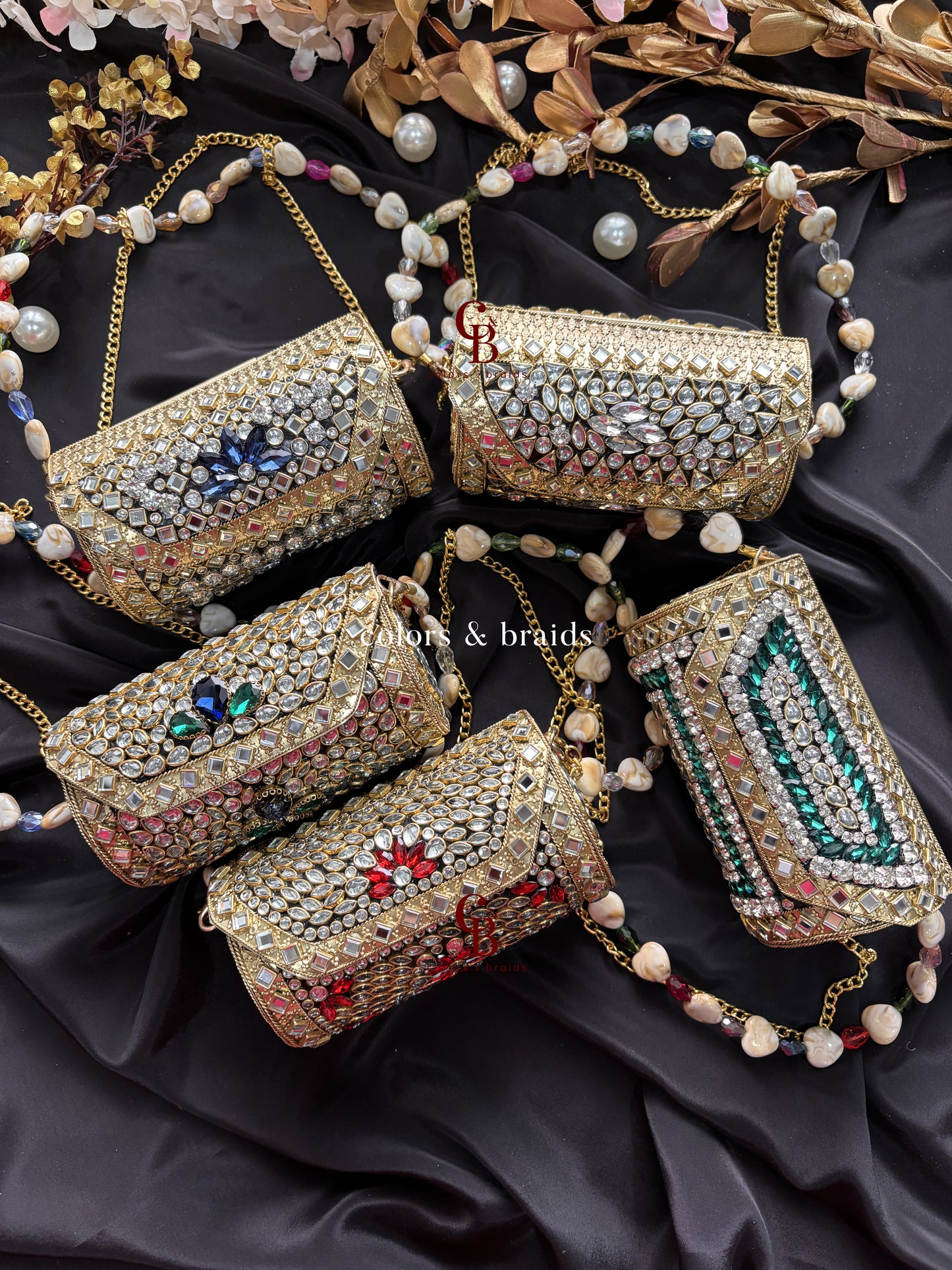 Rayba Kundan Clutch - Mini