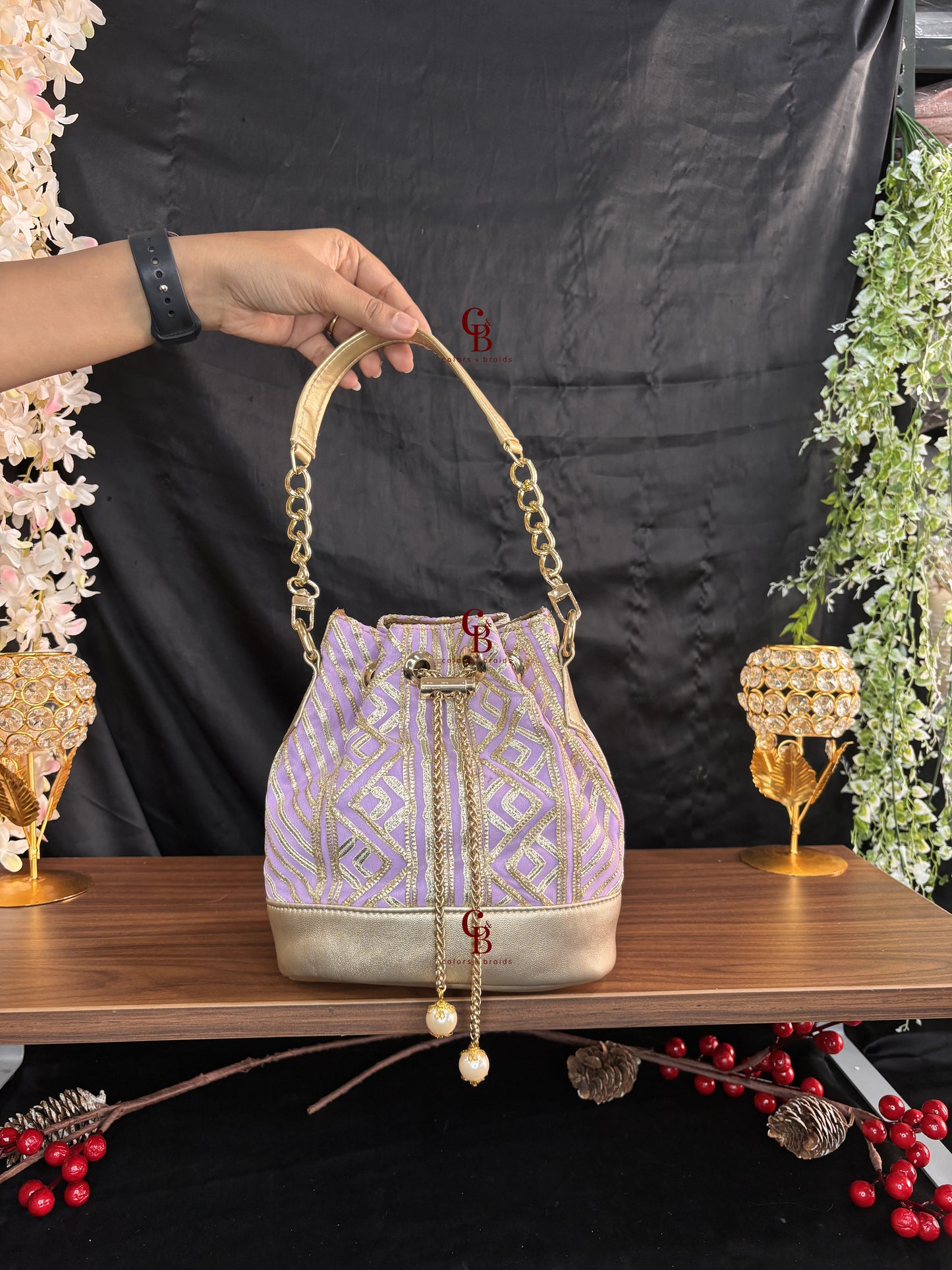 Gotta Patti Bucket Bags