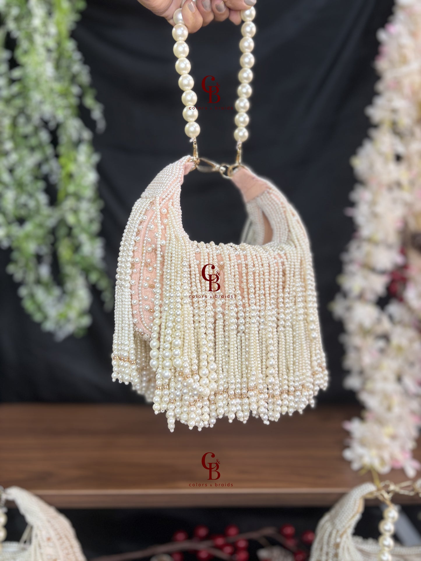Oyester Pearl Moon Bag