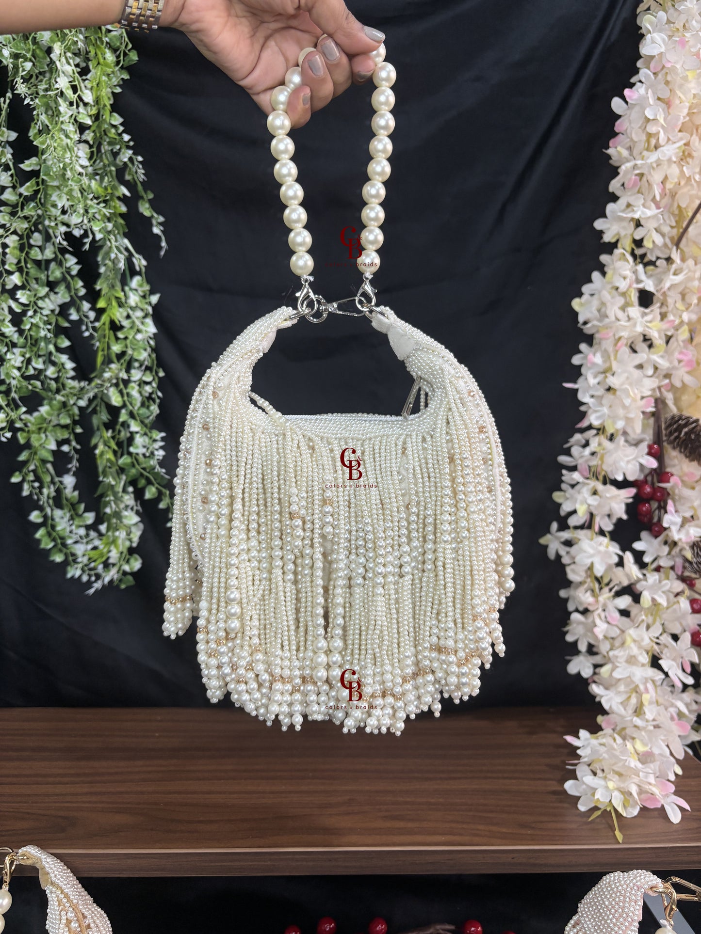 Oyester Pearl Moon Bag