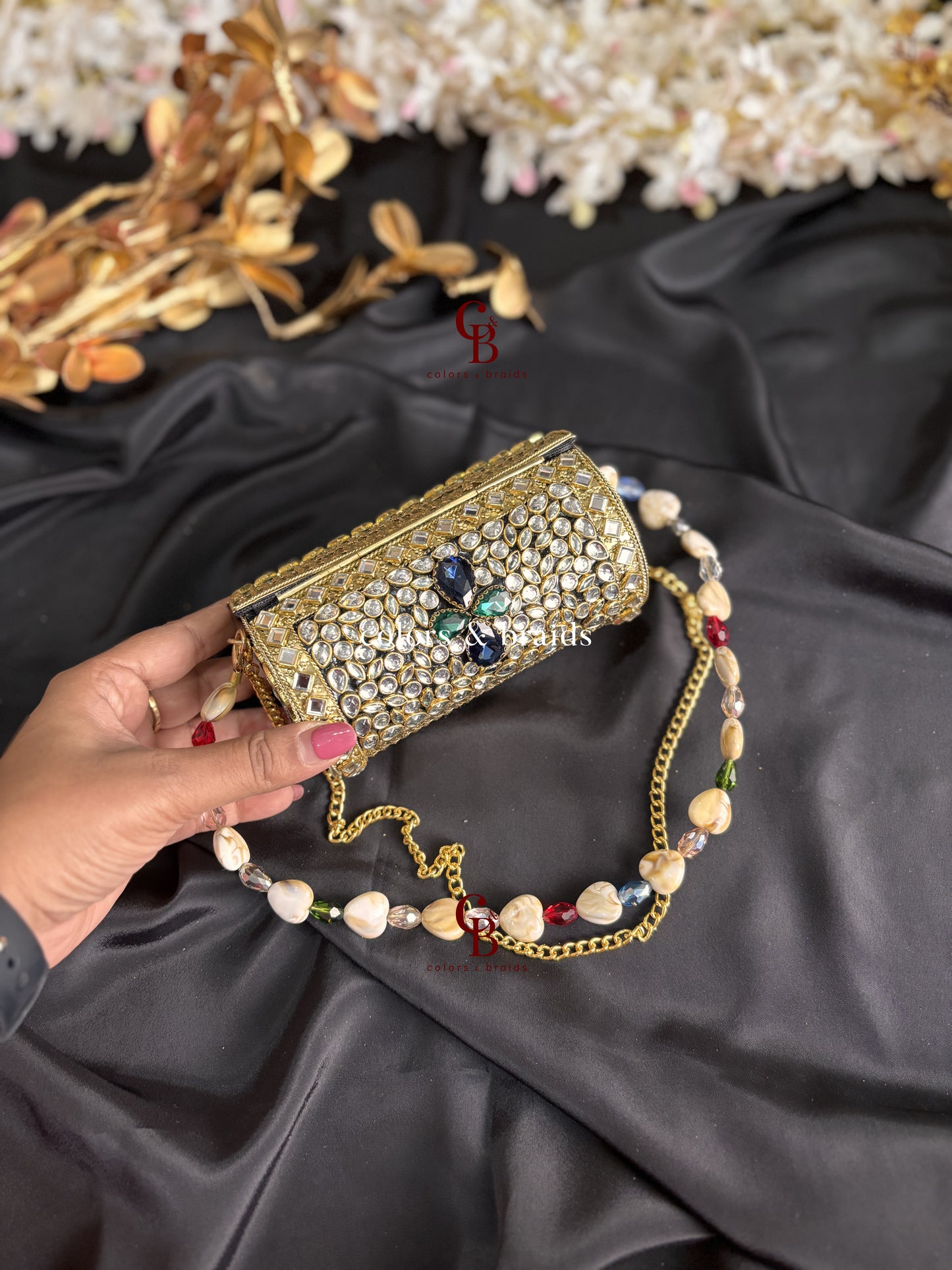 Rayba Kundan Clutch - Mini