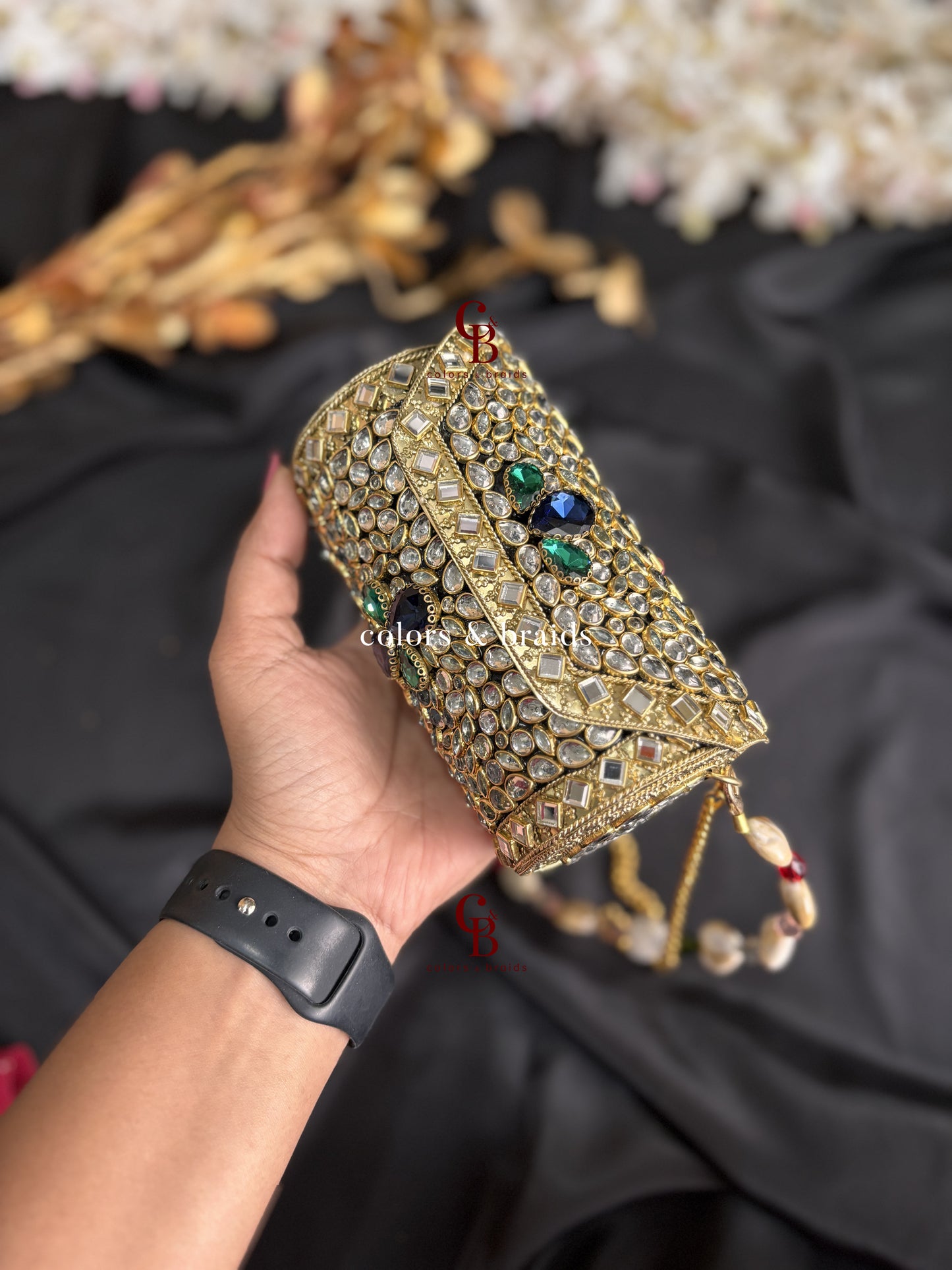 Rayba Kundan Clutch - Mini