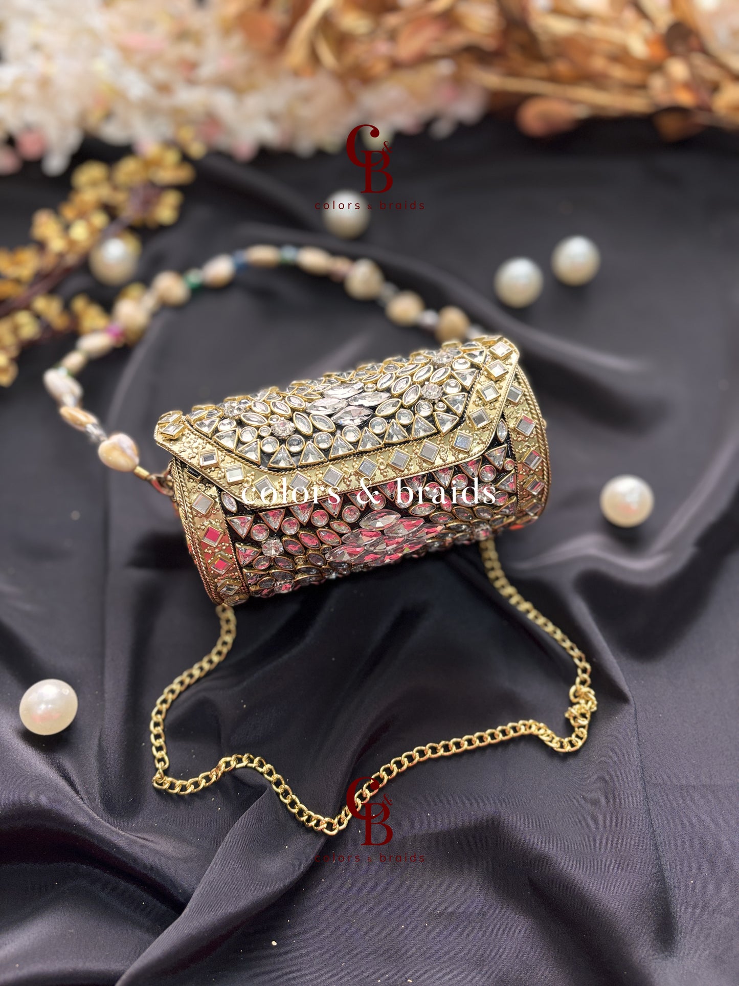Rayba Kundan Clutch - Mini