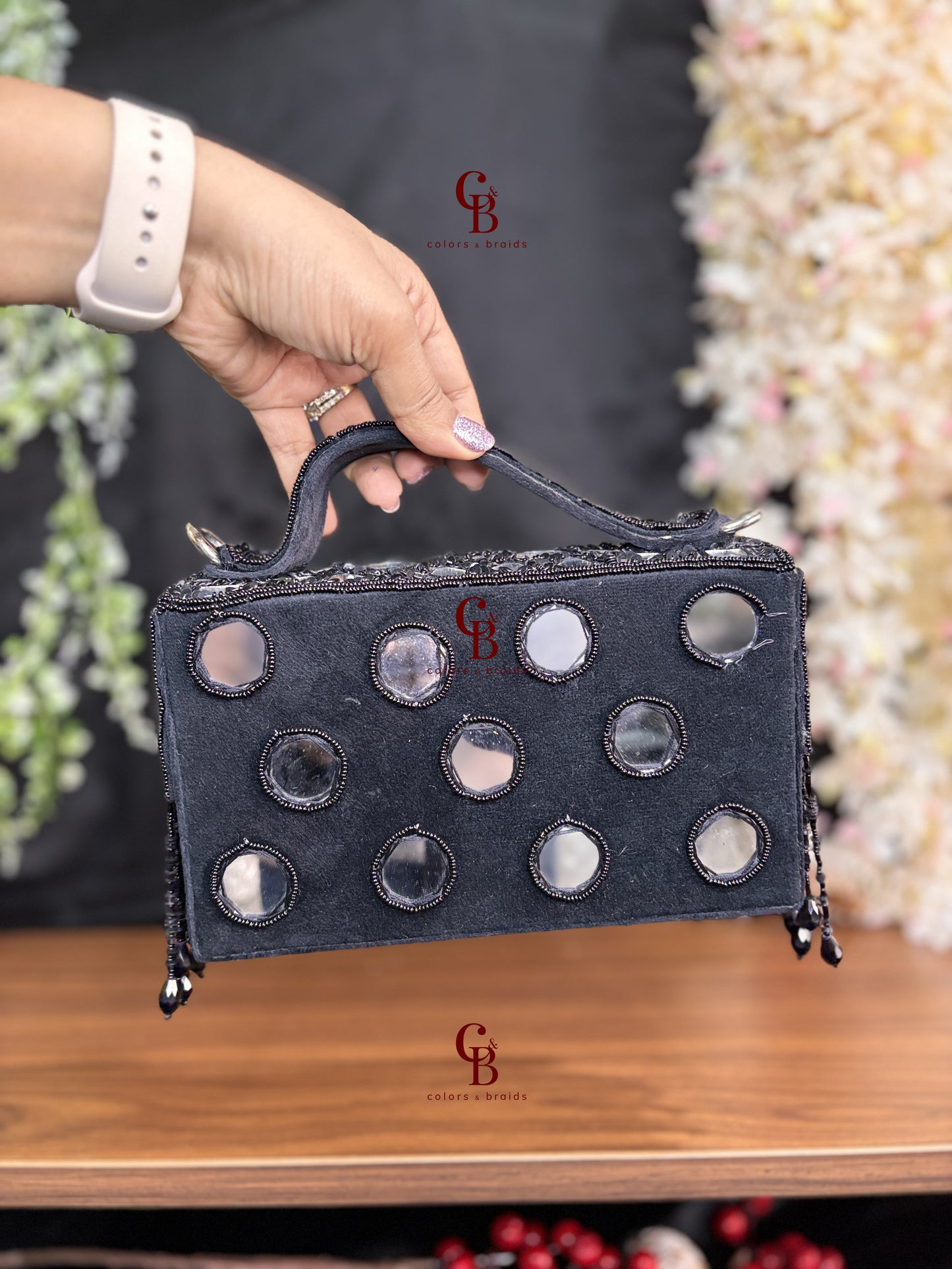 Mirror Glaze flap bag