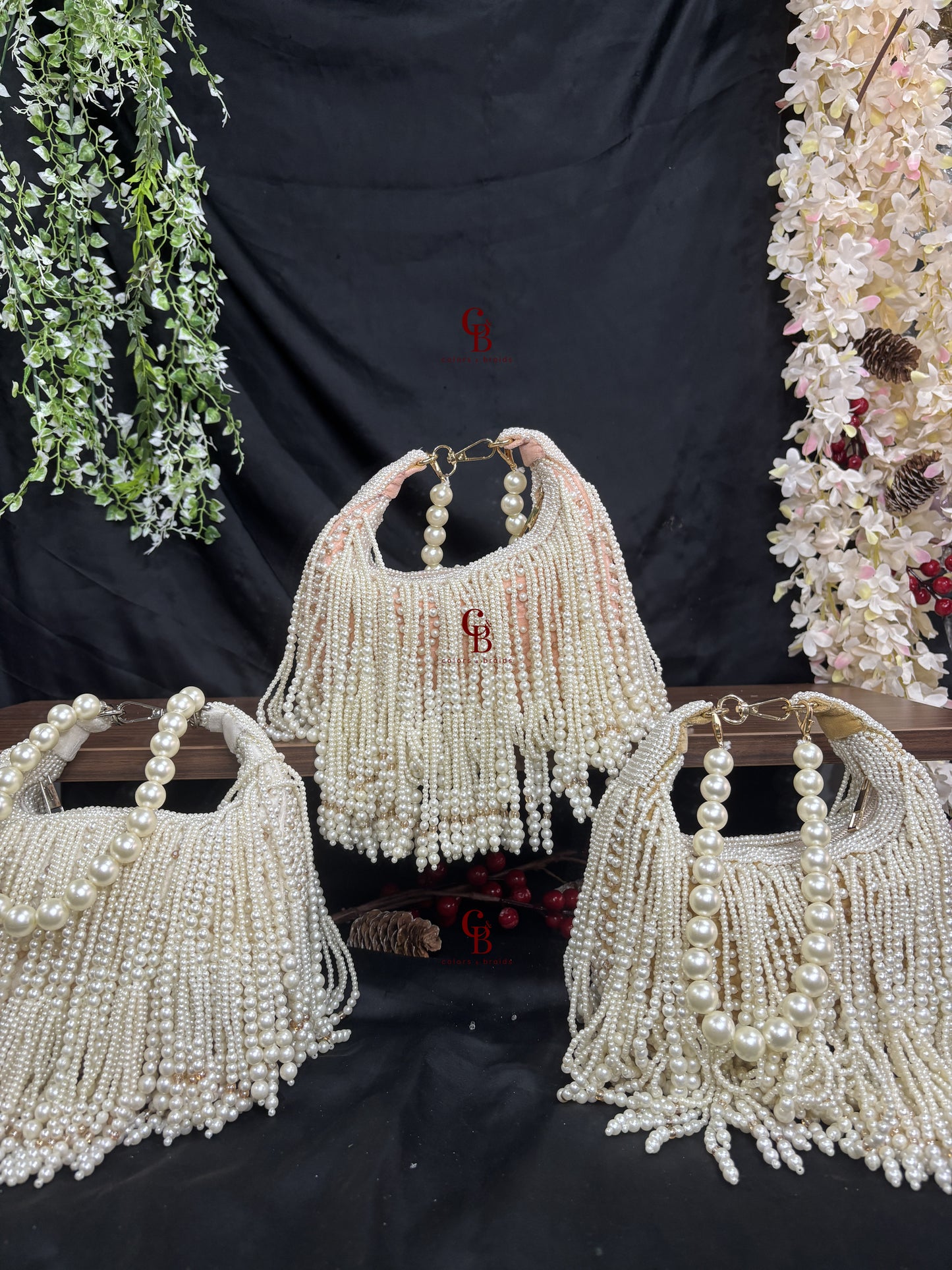 Oyester Pearl Moon Bag