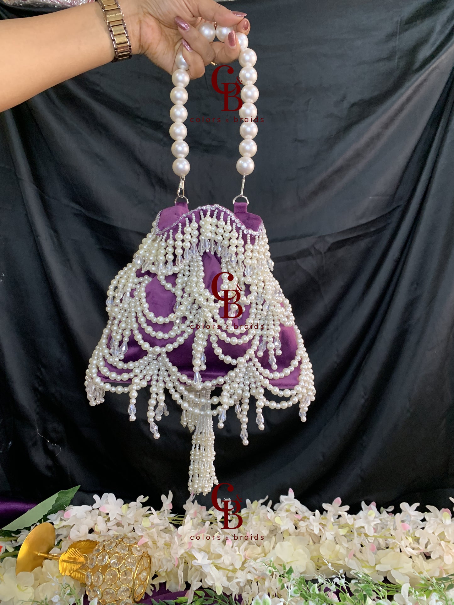 Pearl fiesta potli