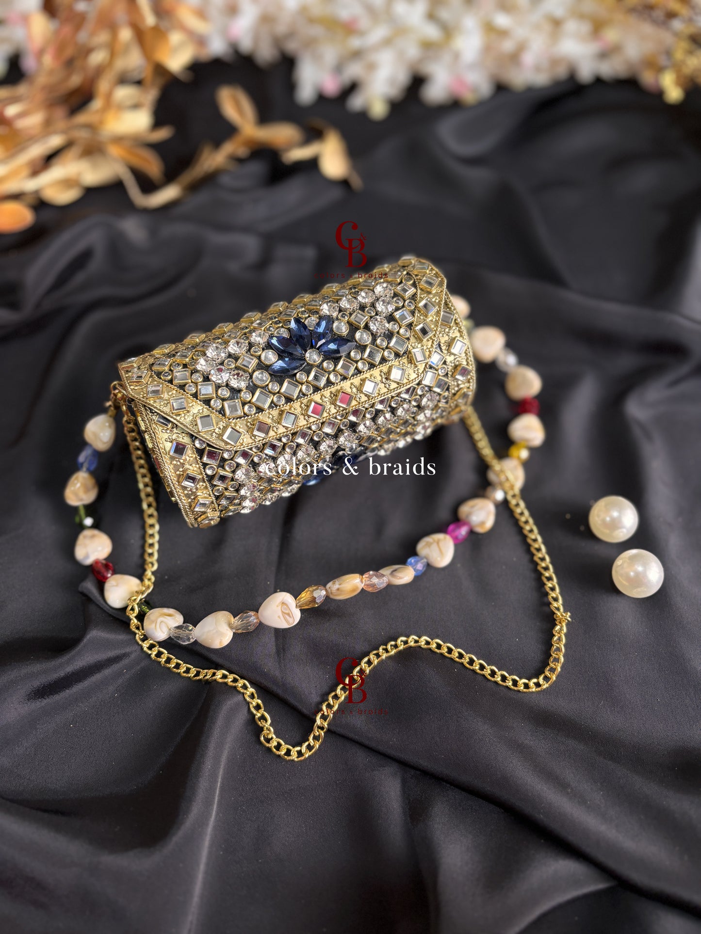 Rayba Kundan Clutch - Mini
