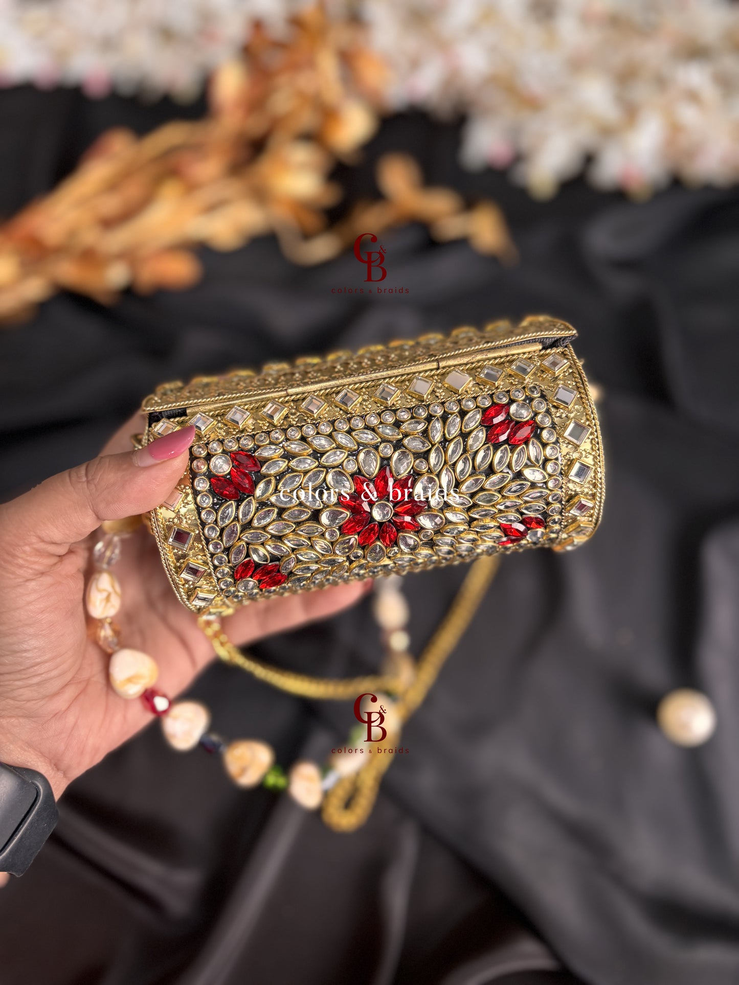 Rayba Kundan Clutch - Mini