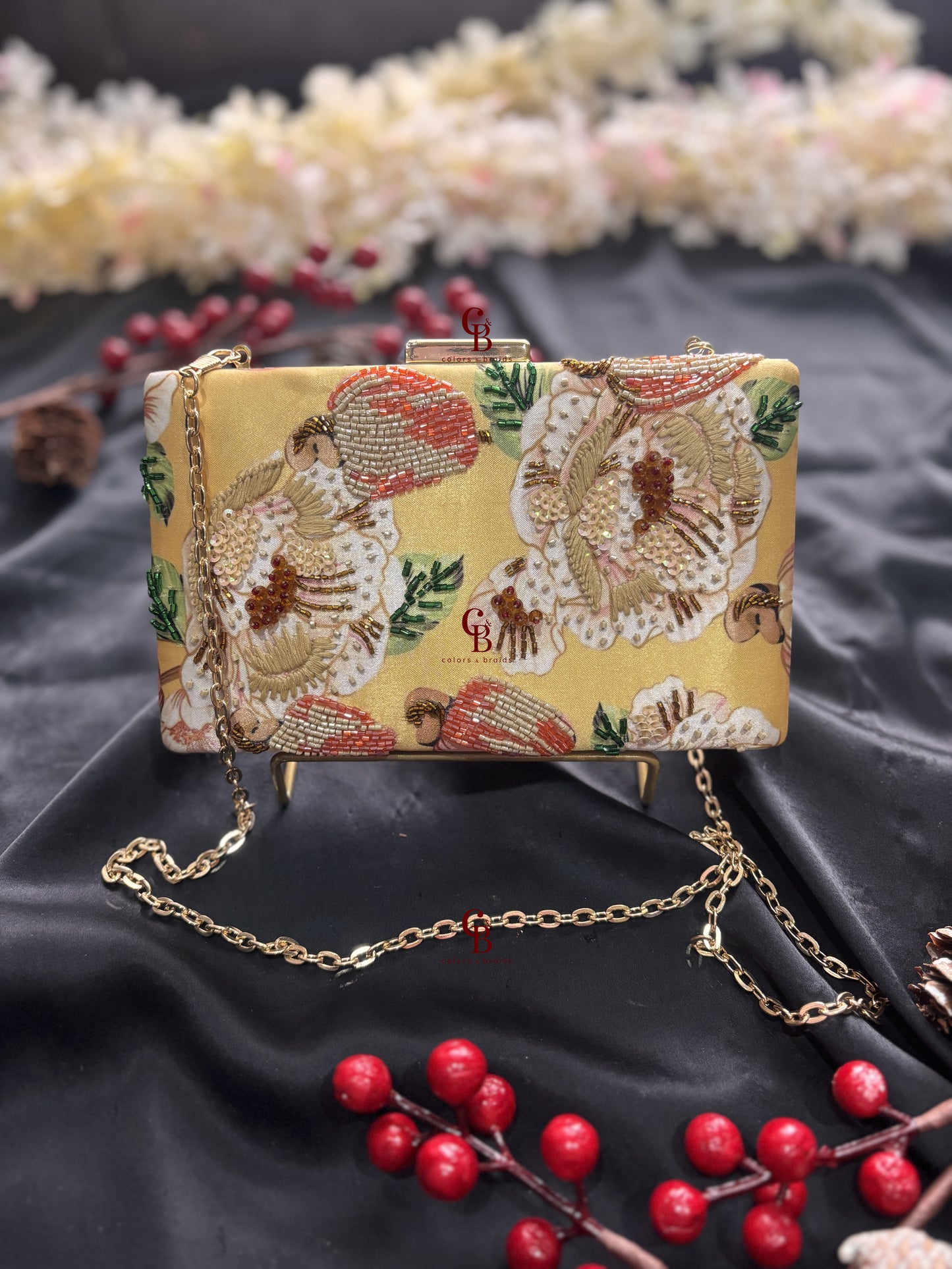 Taru Yellow Clutch
