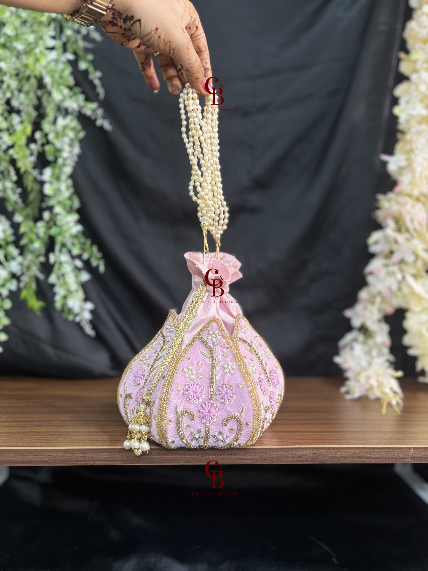 Flower Lotus Potli
