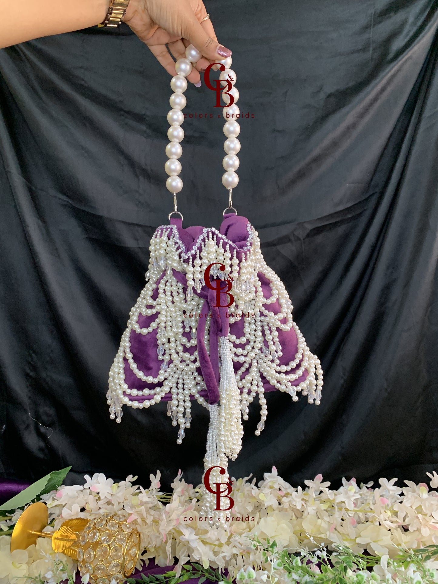 Pearl fiesta potli