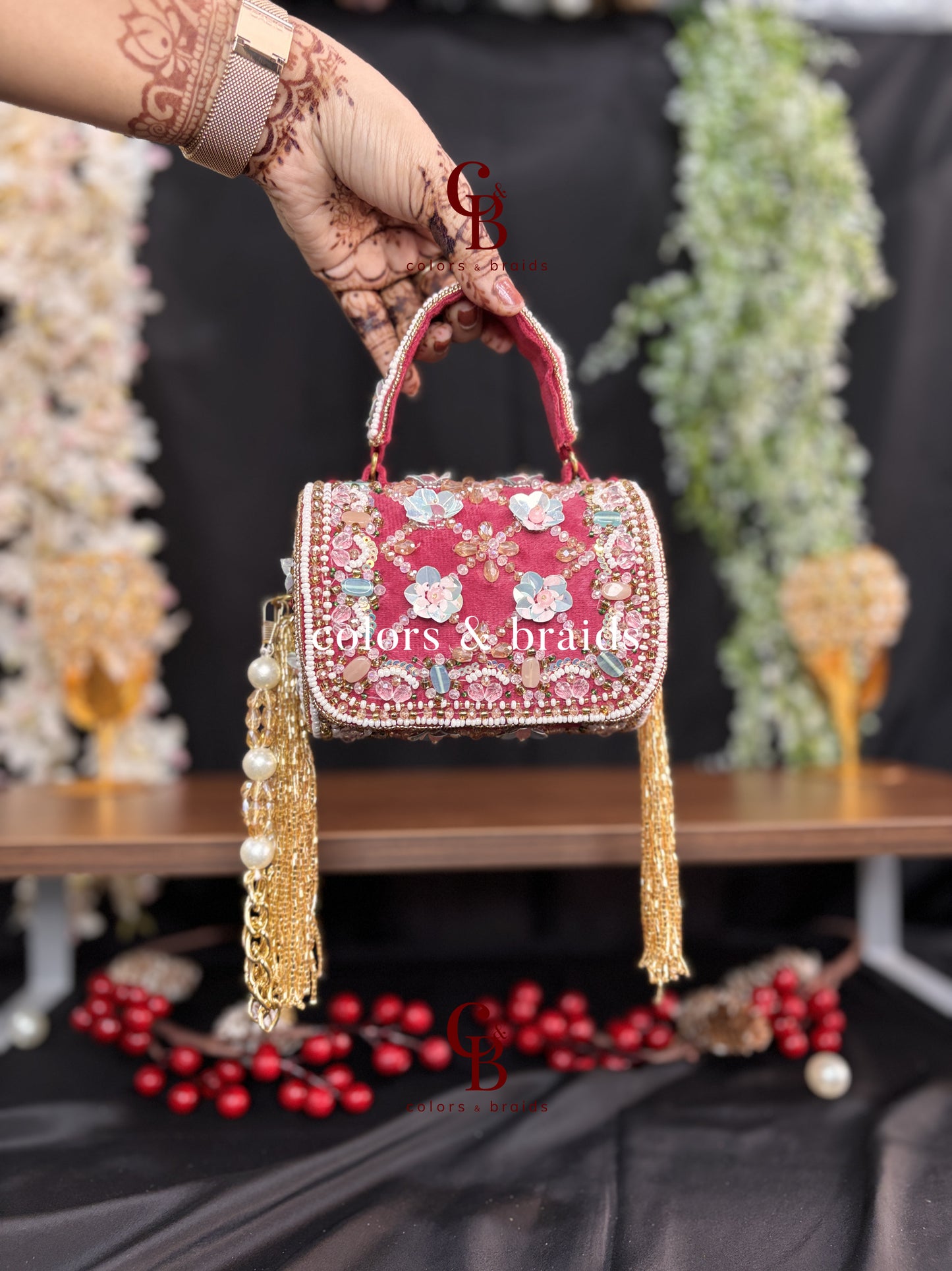Drum Pastel Cylindrical Bag