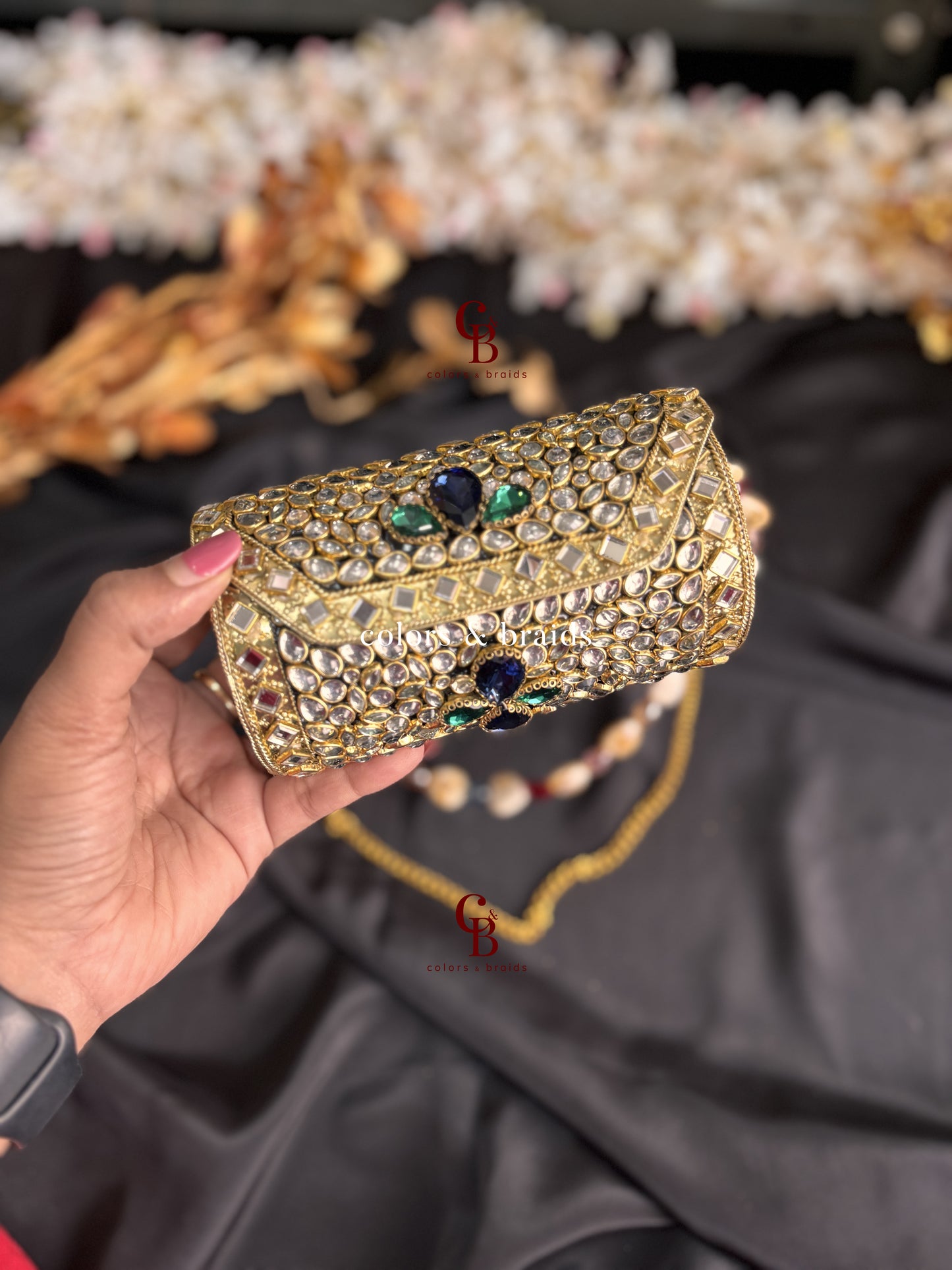 Rayba Kundan Clutch - Mini