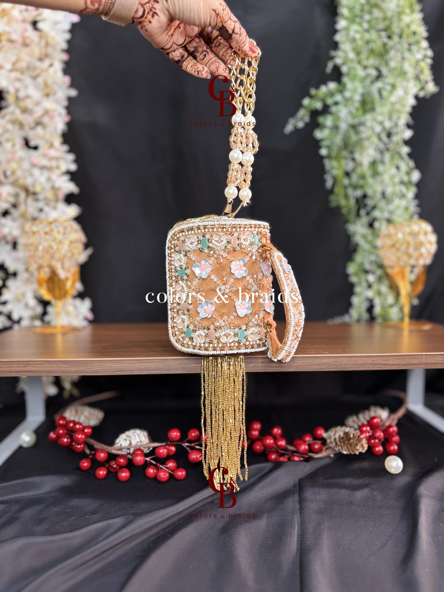 Drum Pastel Cylindrical Bag