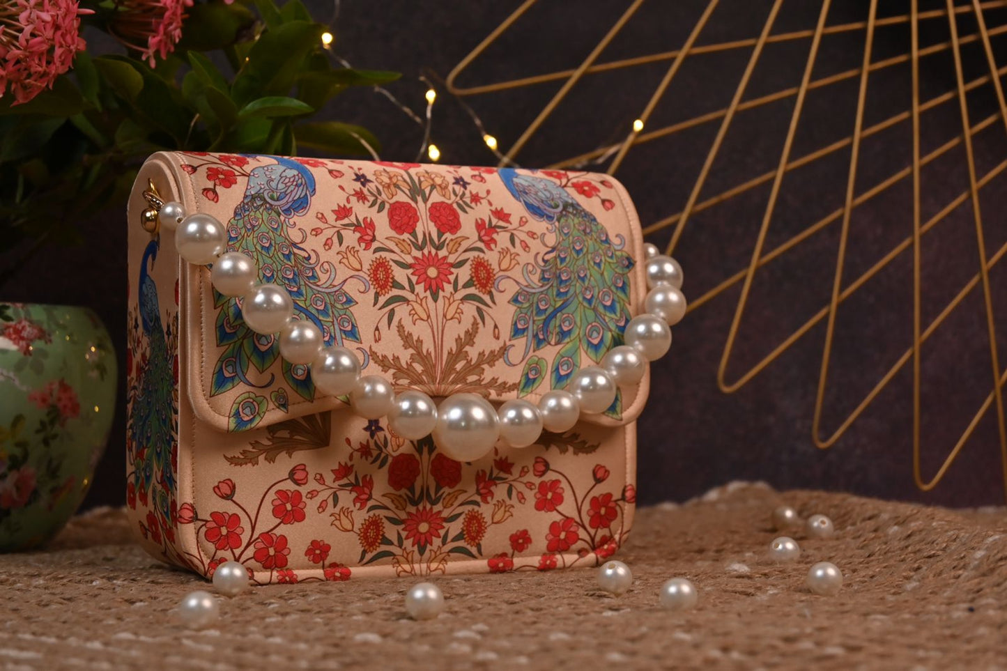 Digital print Flap Clutch