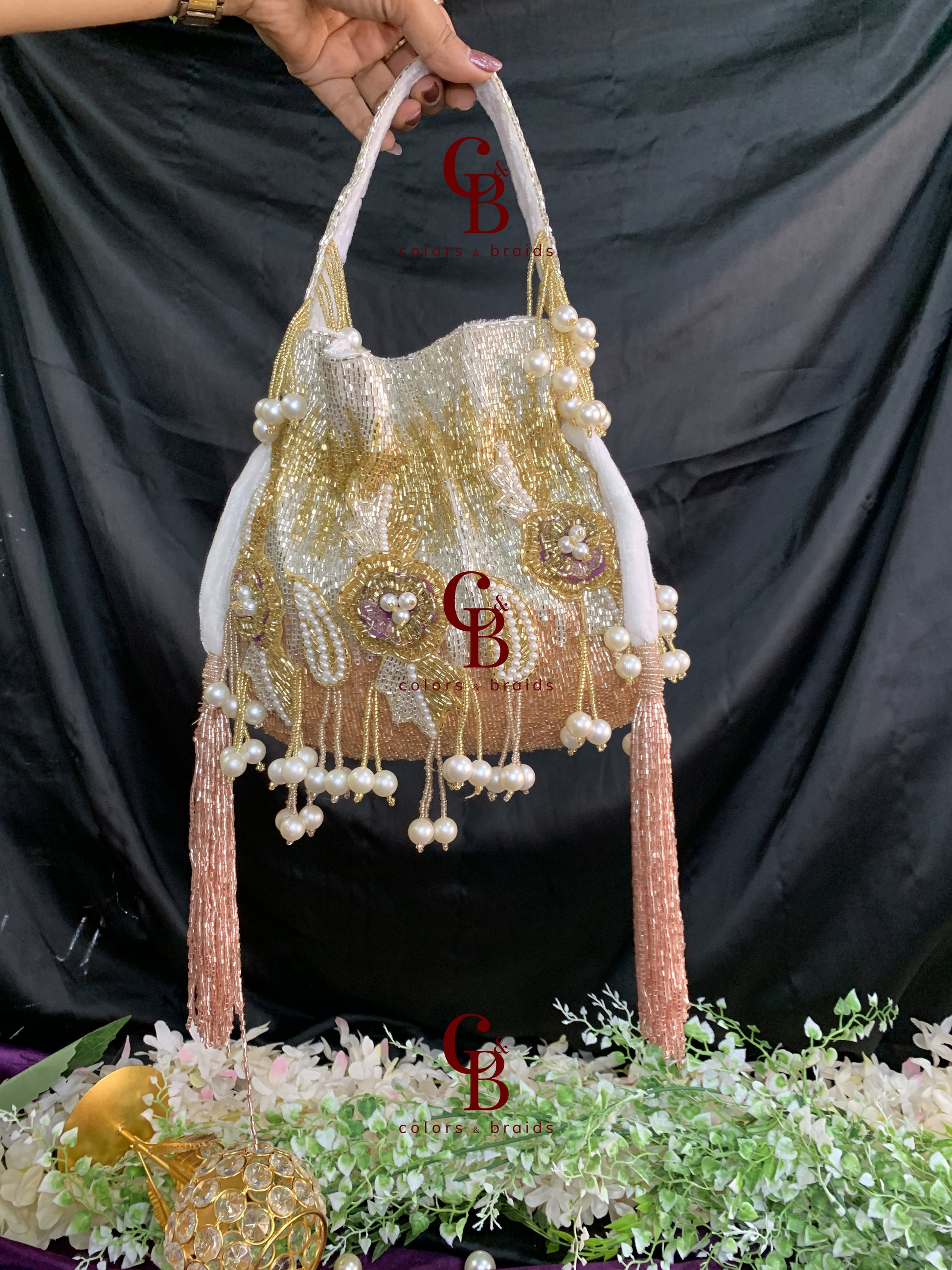 3D leaf potli