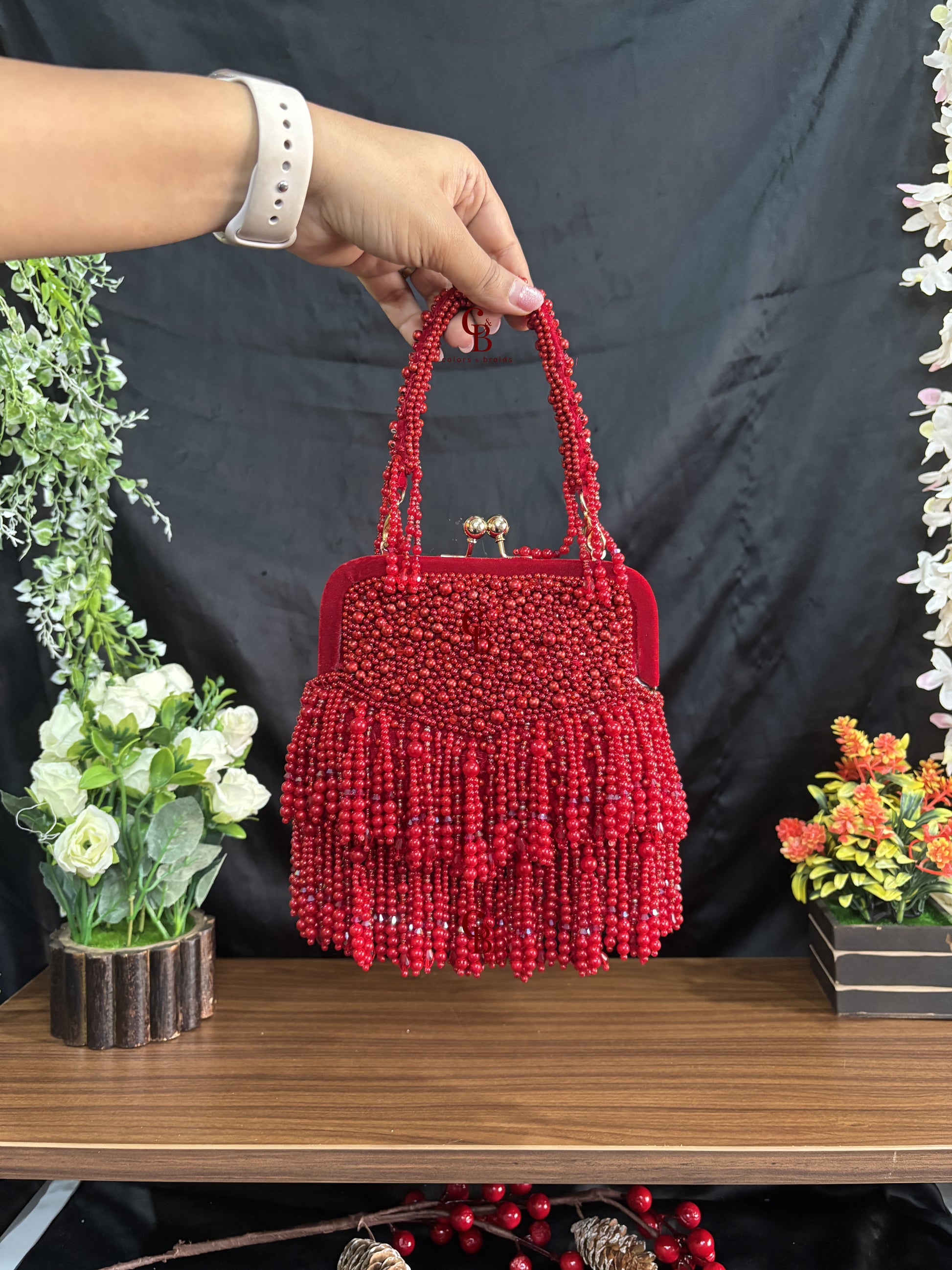 Mumtaz Pearl Batua Bag
