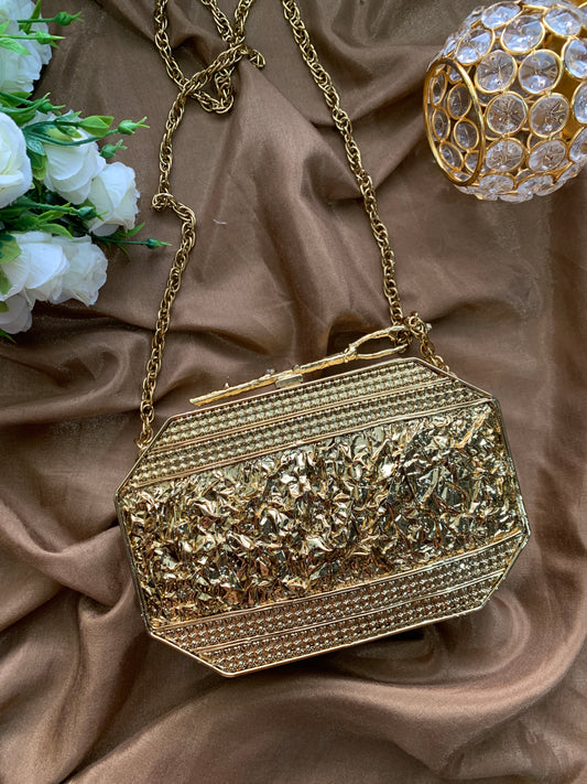 Peony Mother of Pearl - MOP Clutch