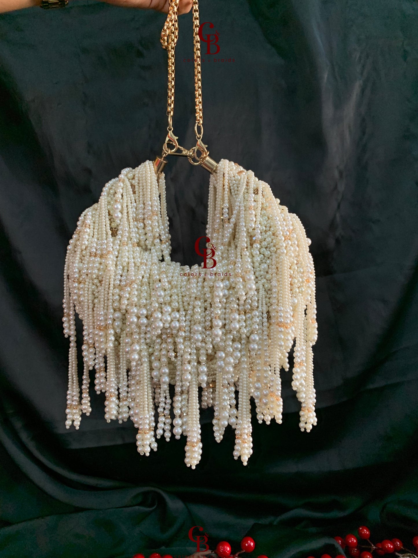 Moonlight Pearl Mini Potli