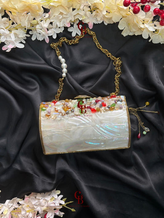 Curve Sheet -  Mother of Pearl - MOP Clutch
