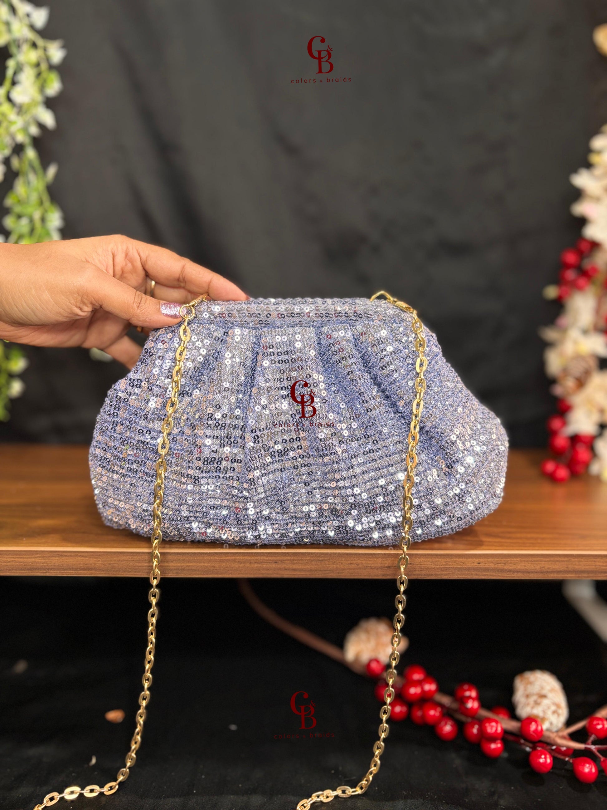 Shine Sequin Batua