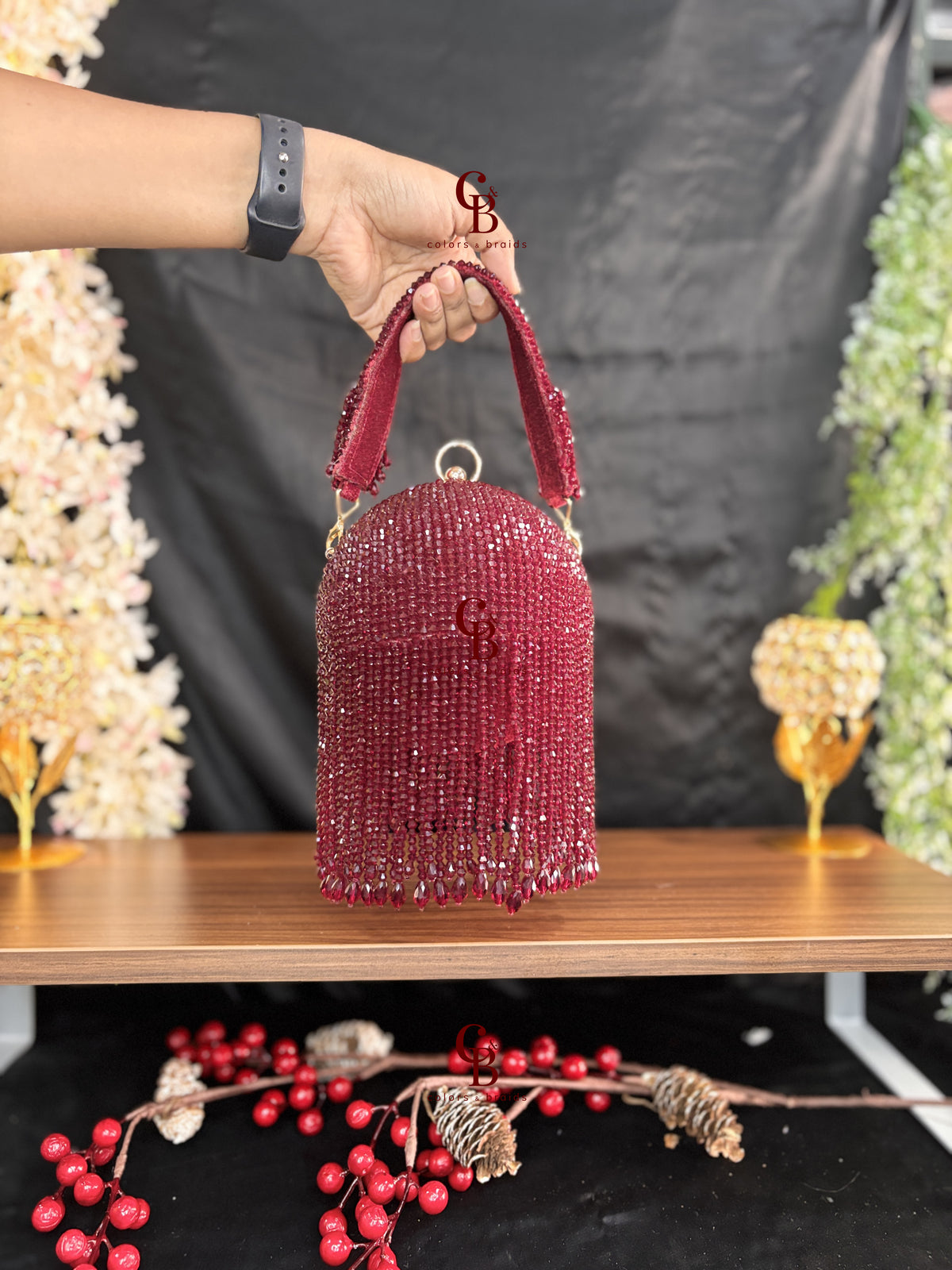 Ball Cystal Clutch