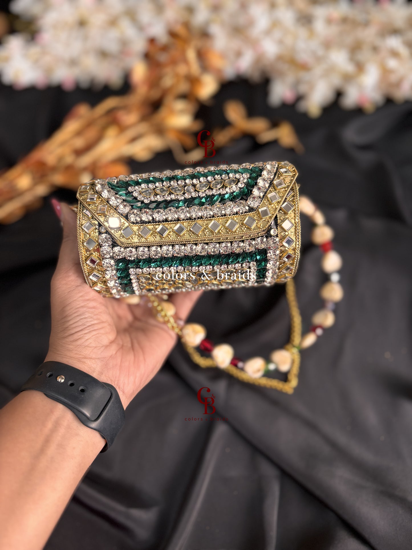 Rayba Kundan Clutch - Mini