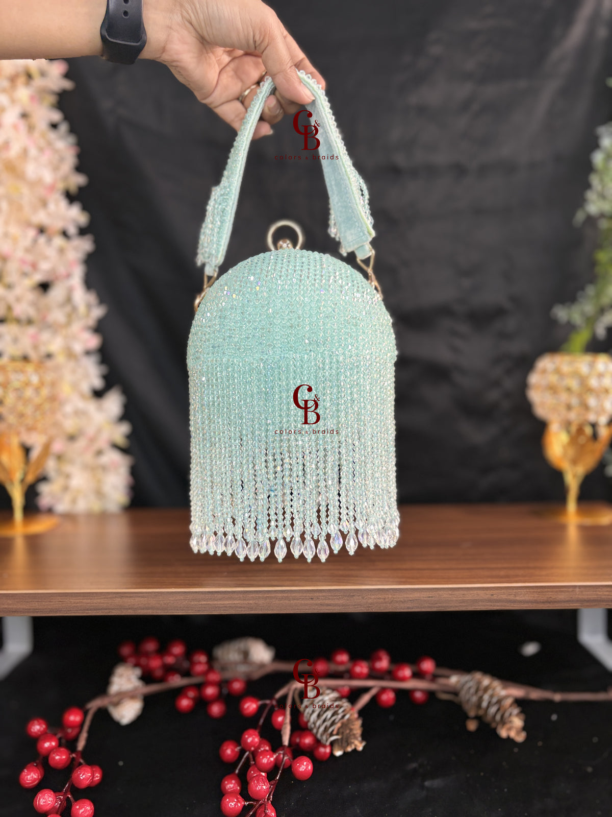 Ball Cystal Clutch