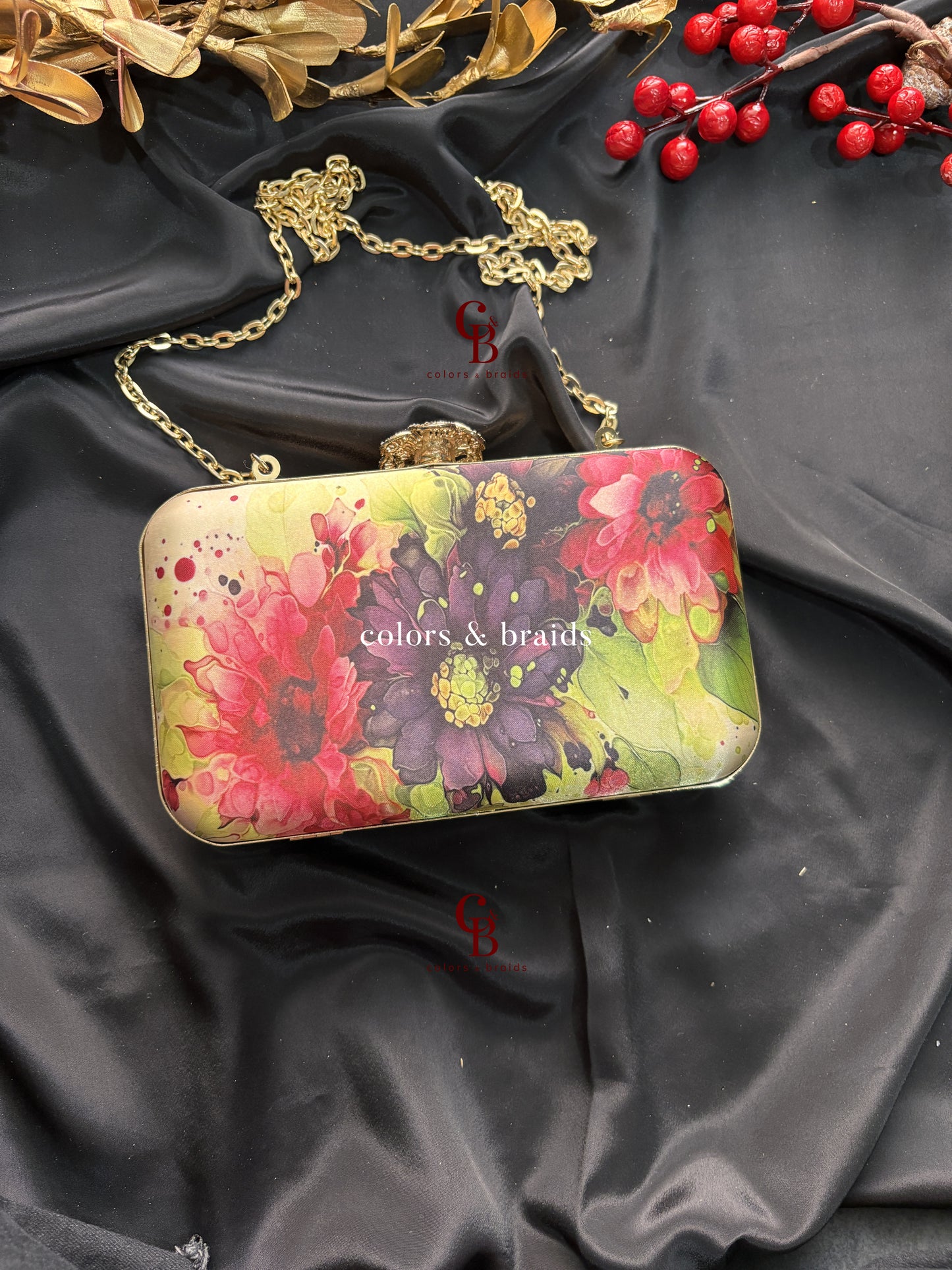 EverBloom Print Highlight Clutches