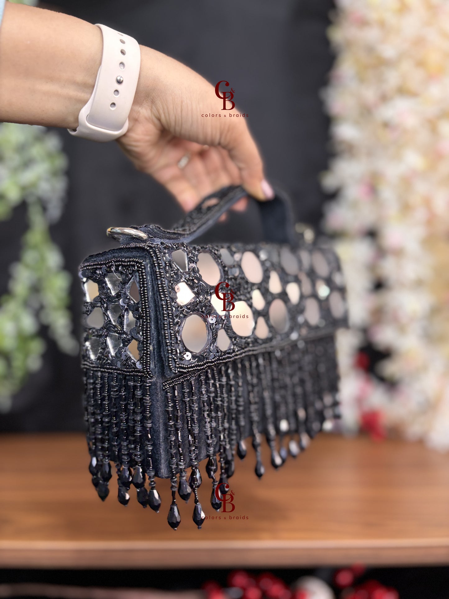 Mirror Glaze flap bag