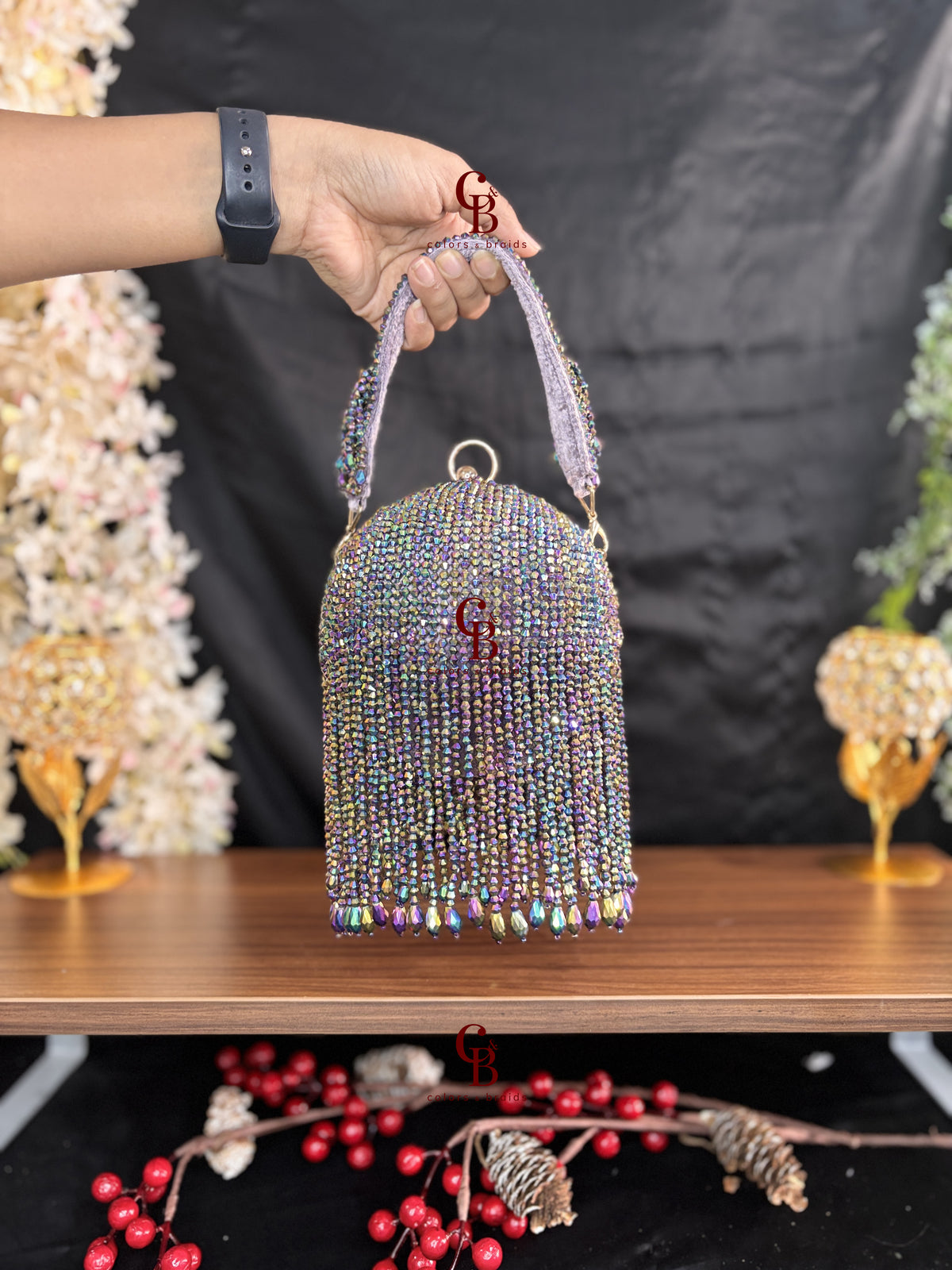 Ball Cystal Clutch