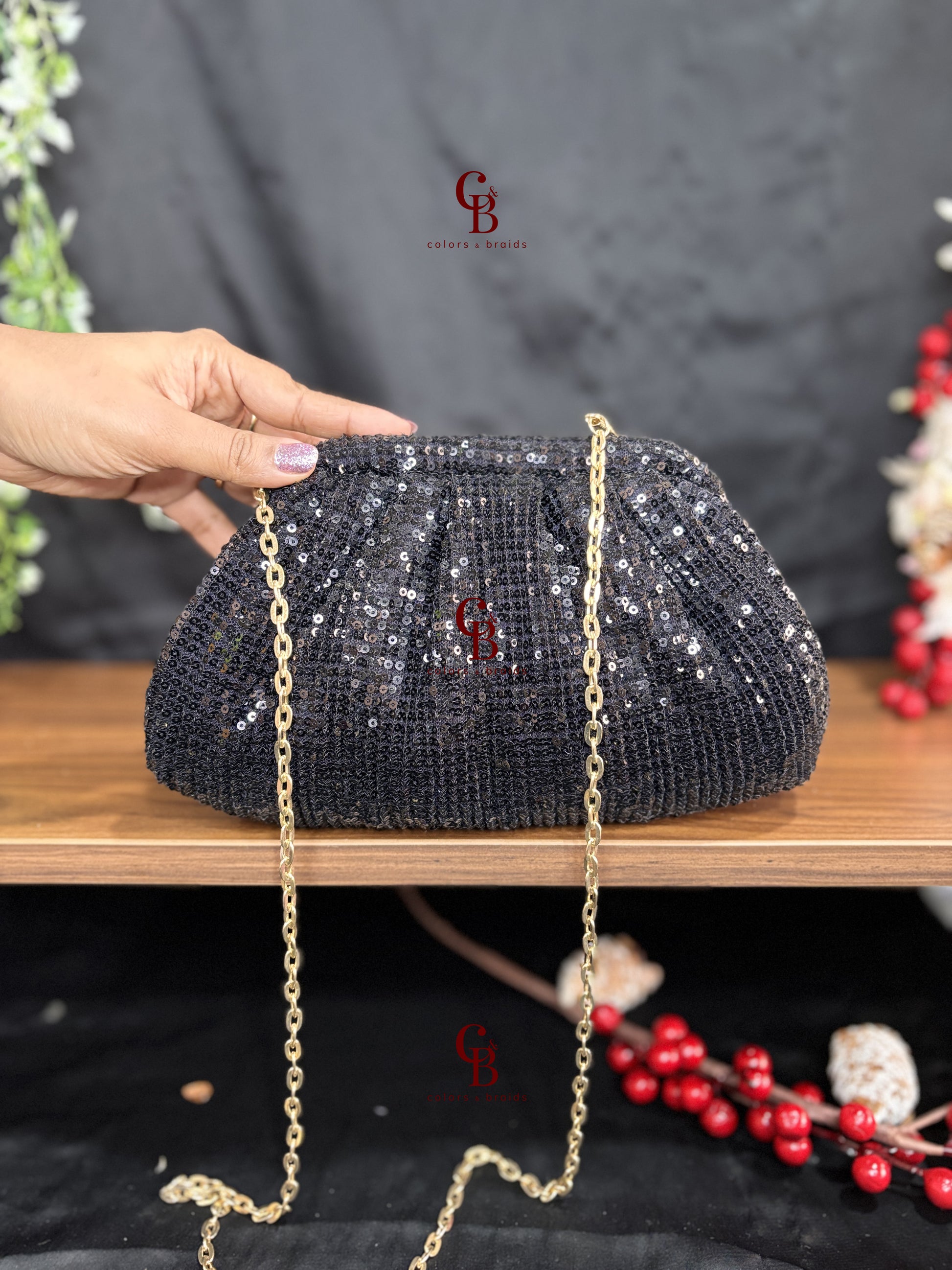 Shine Sequin Batua