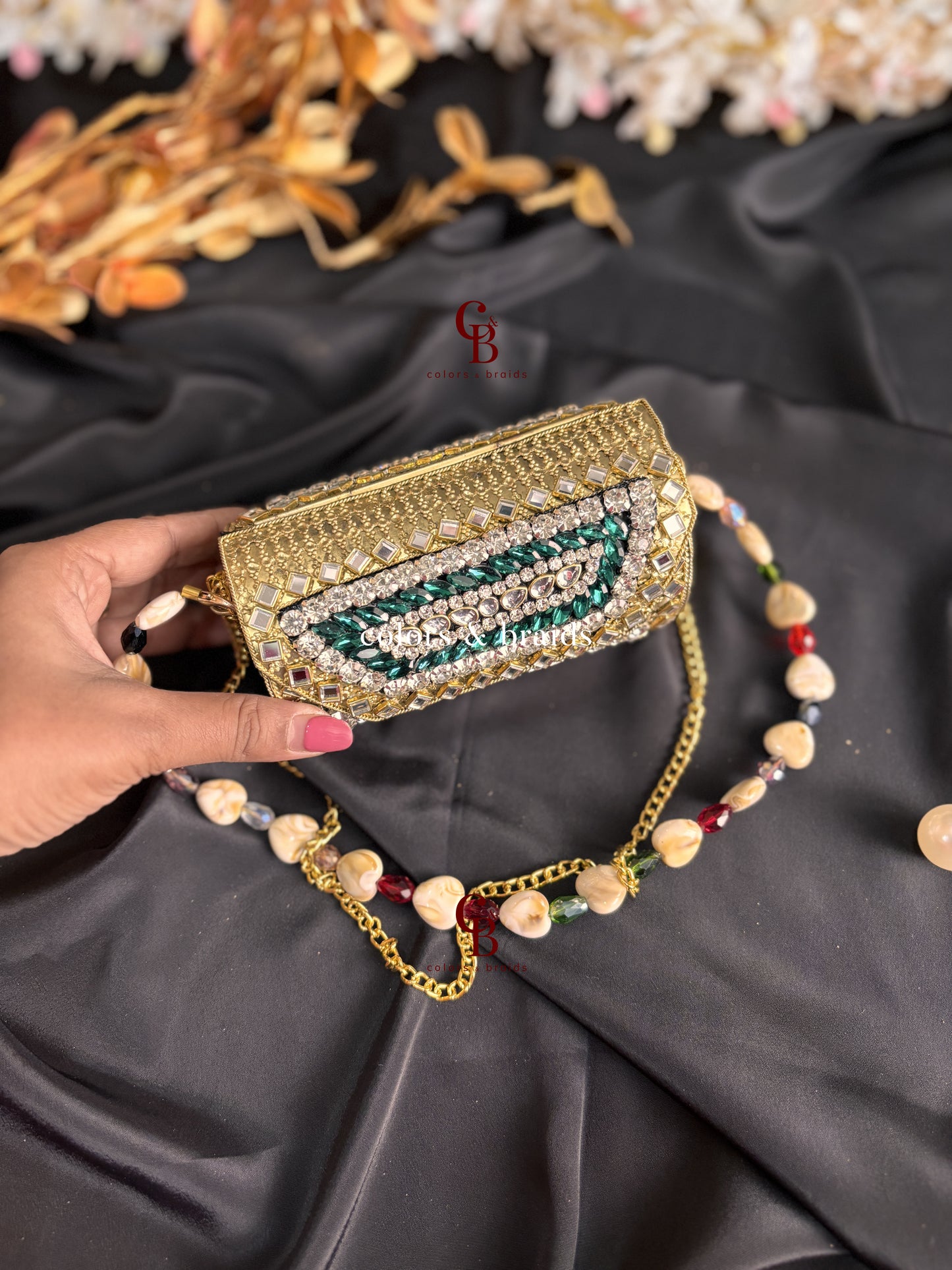 Rayba Kundan Clutch - Mini