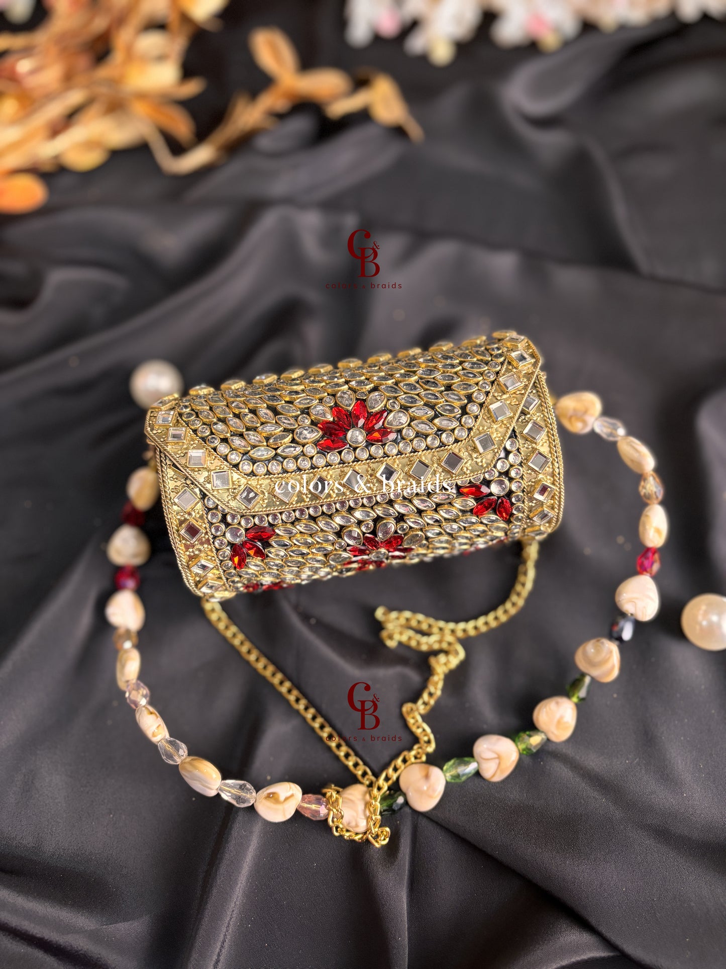 Rayba Kundan Clutch - Mini