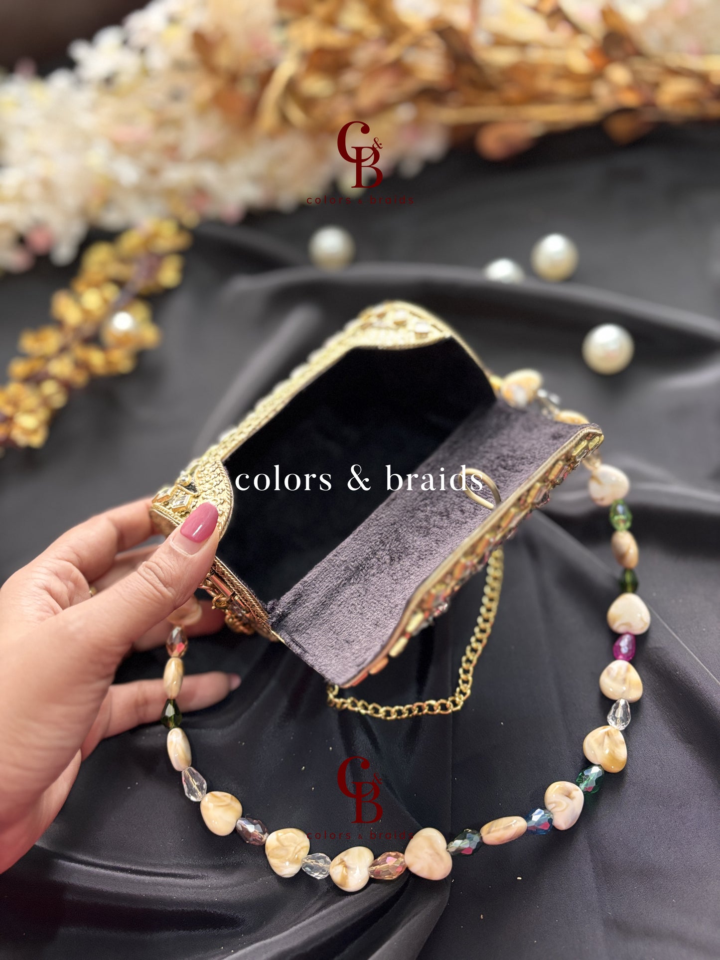 Rayba Kundan Clutch - Mini