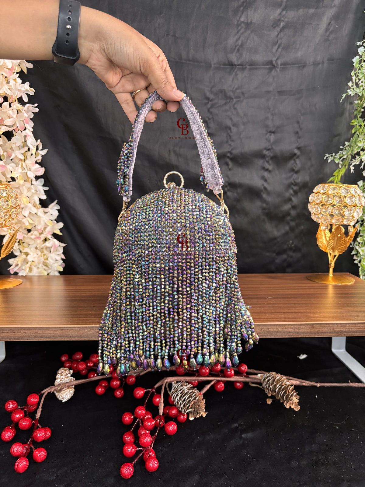 Ball Cystal Clutch