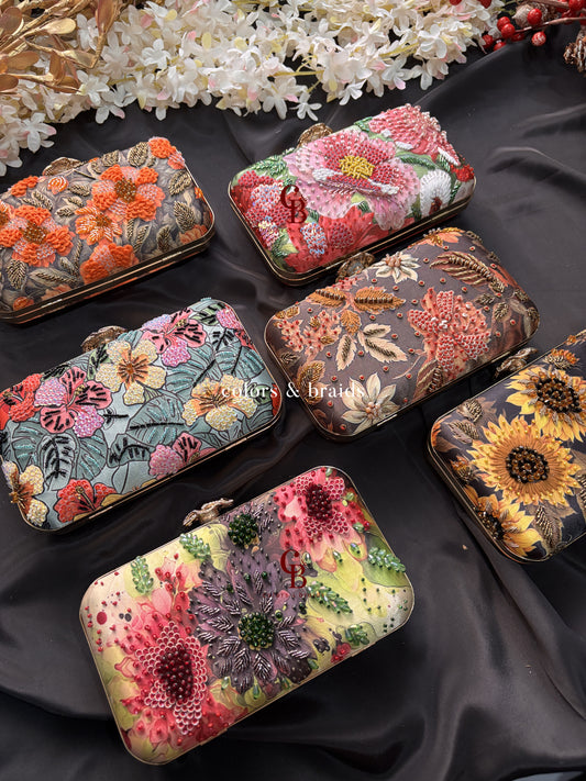 EverBloom Print Highlight Clutches