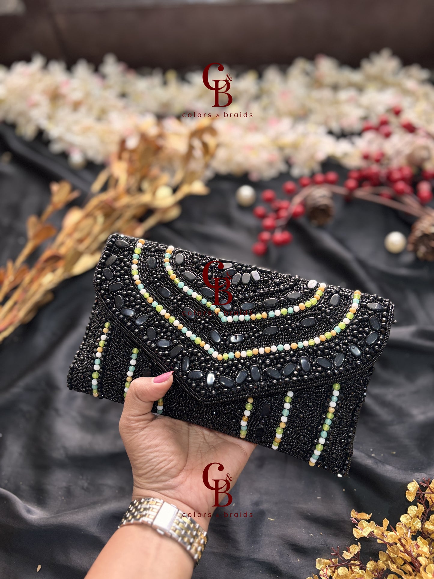 Viha Multi stone Envelope Flap