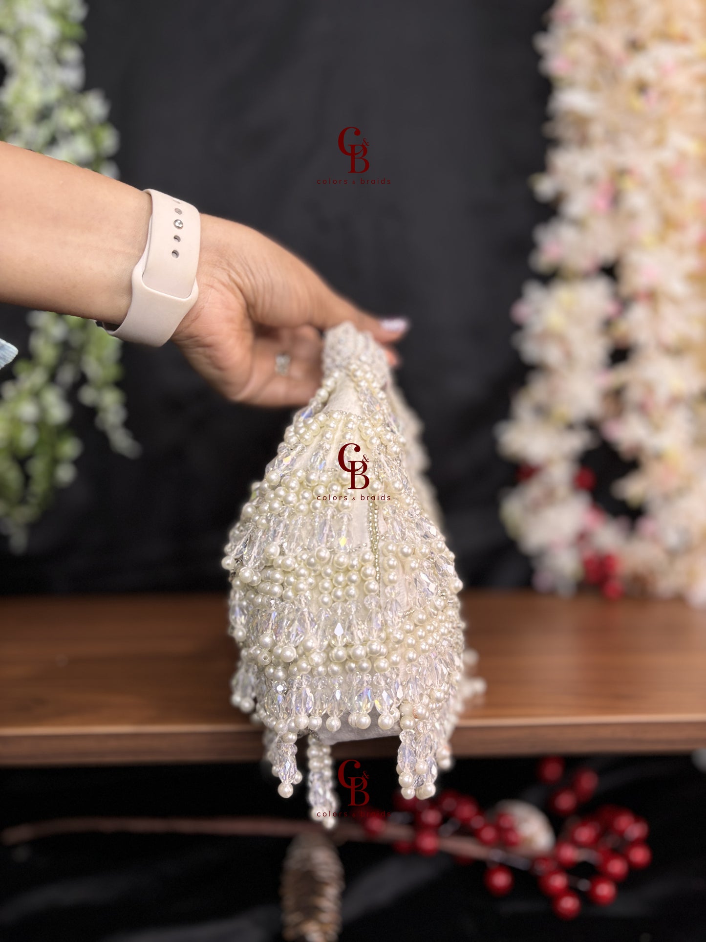 Arohi Crystal Moon Bag