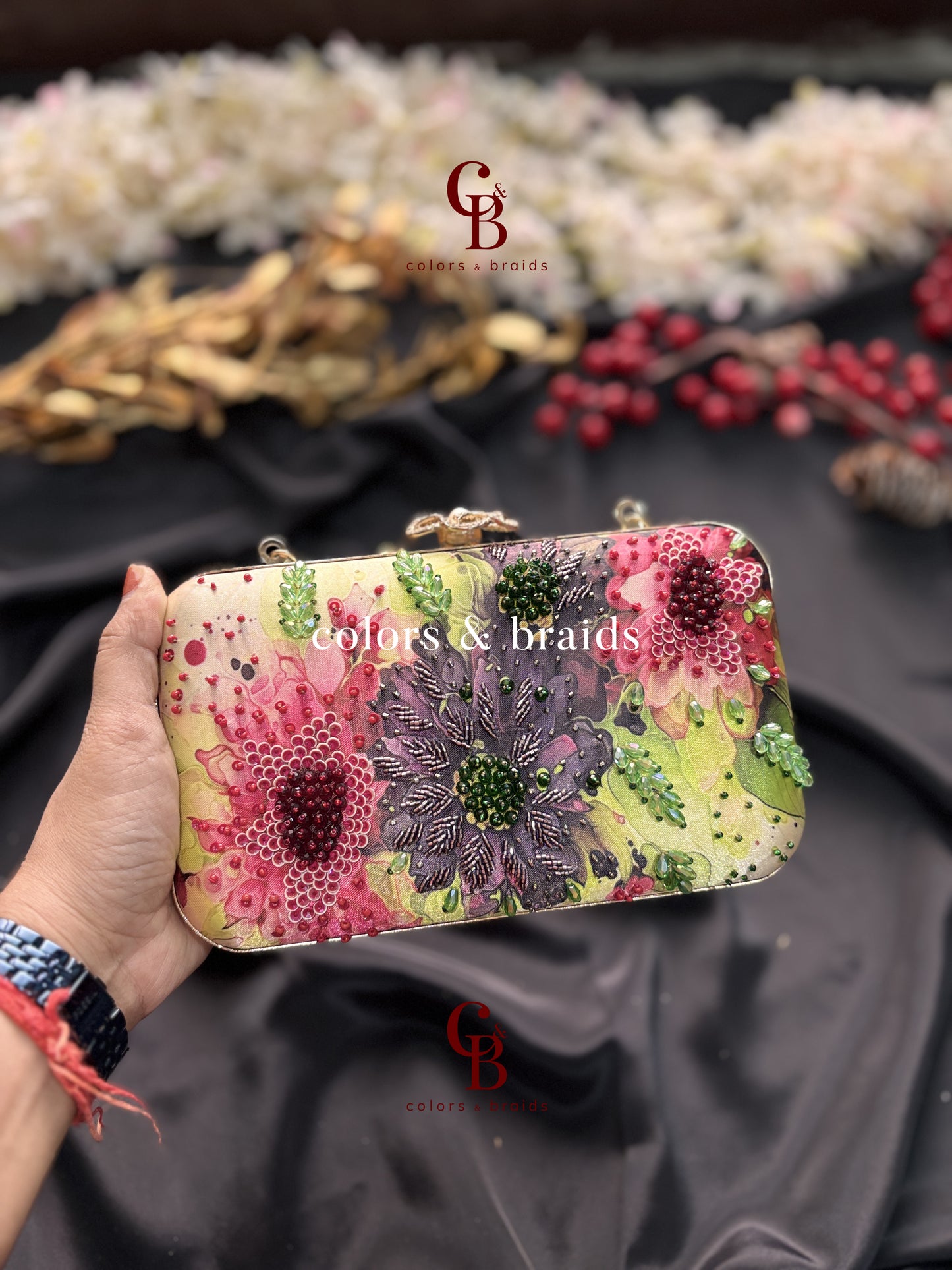 EverBloom Print Highlight Clutches