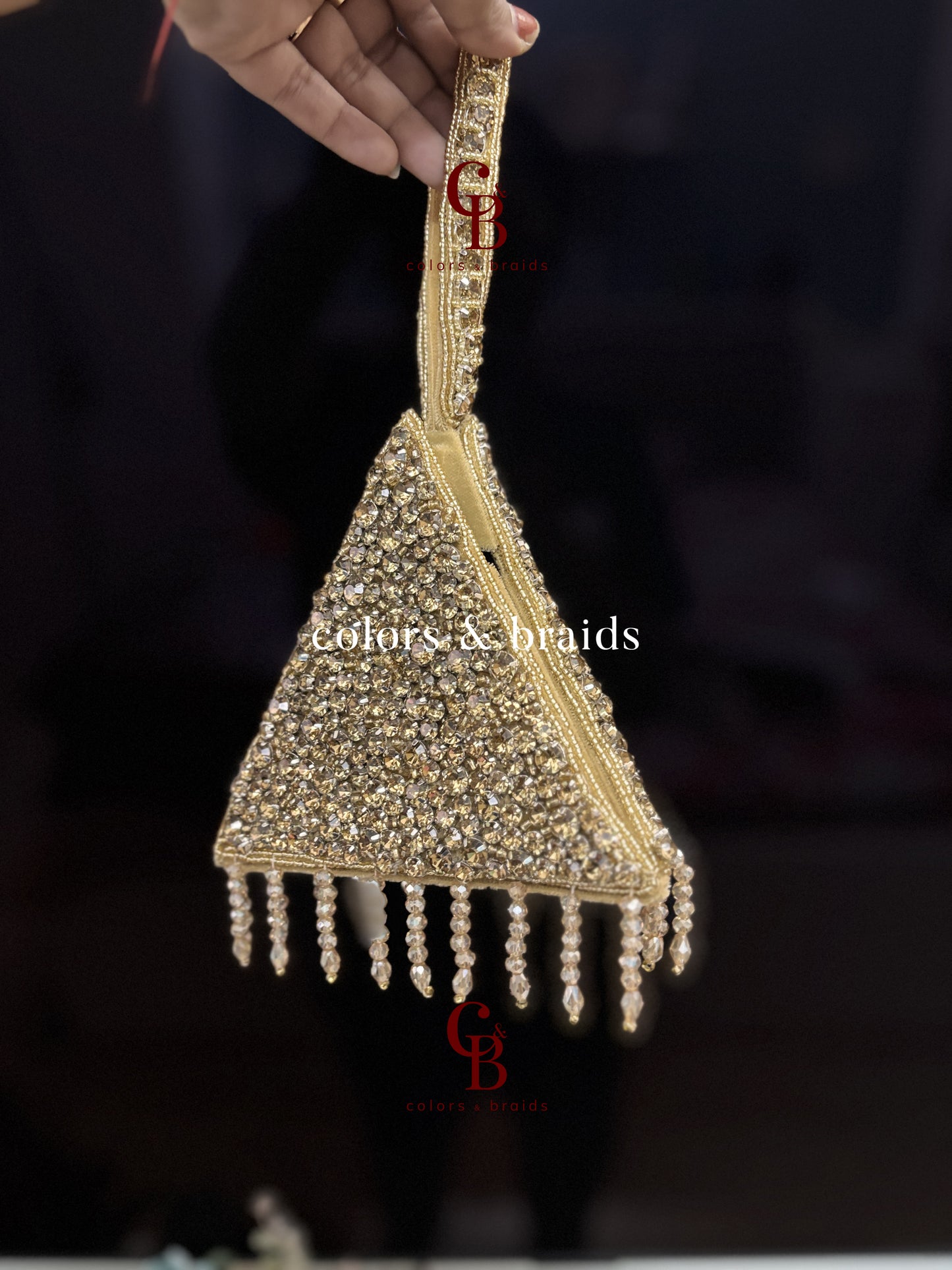 Samosa Gold and SIlver Potli