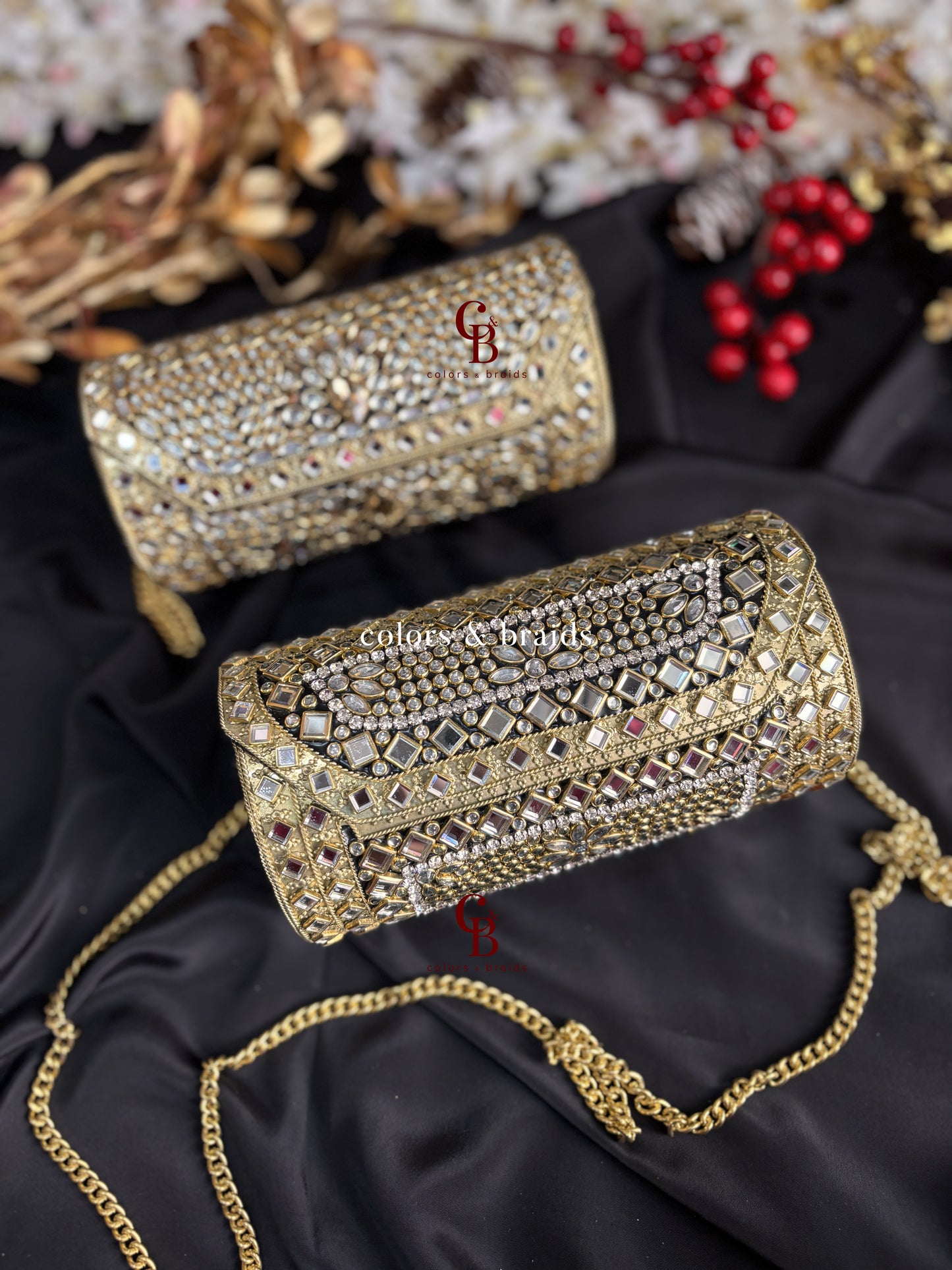 Zohra Kundan Clutch